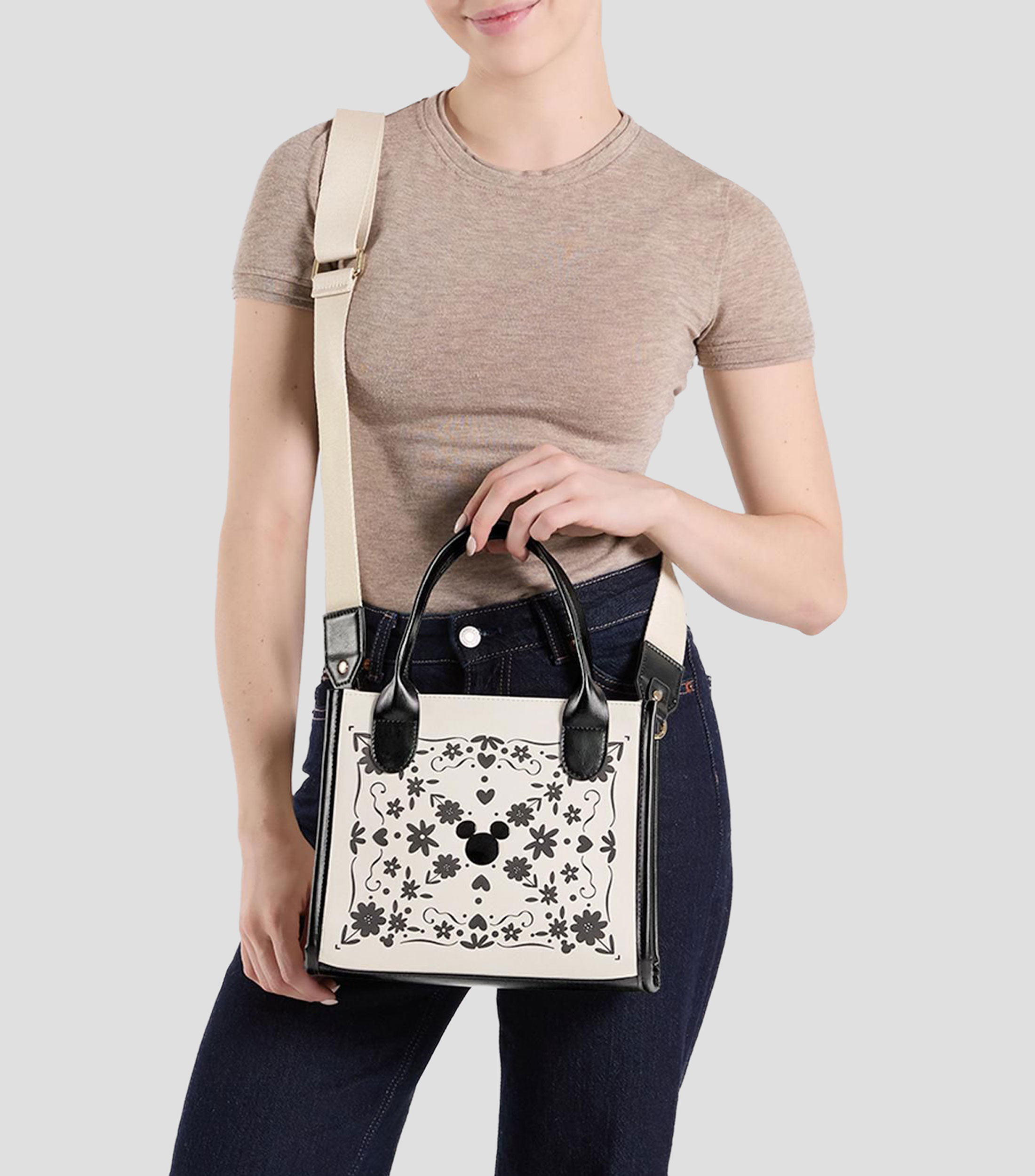 Bolsa tote estampada Niña