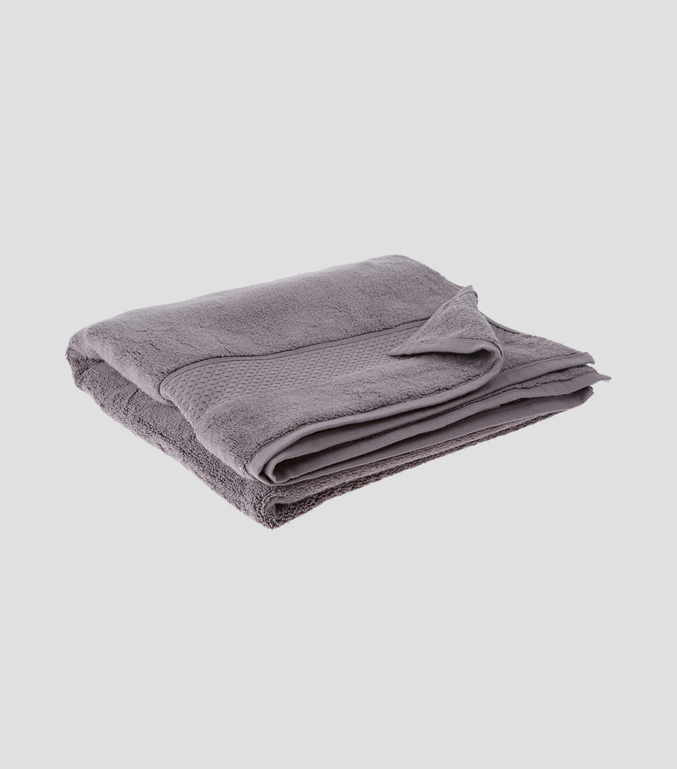 Toalla de baño gris