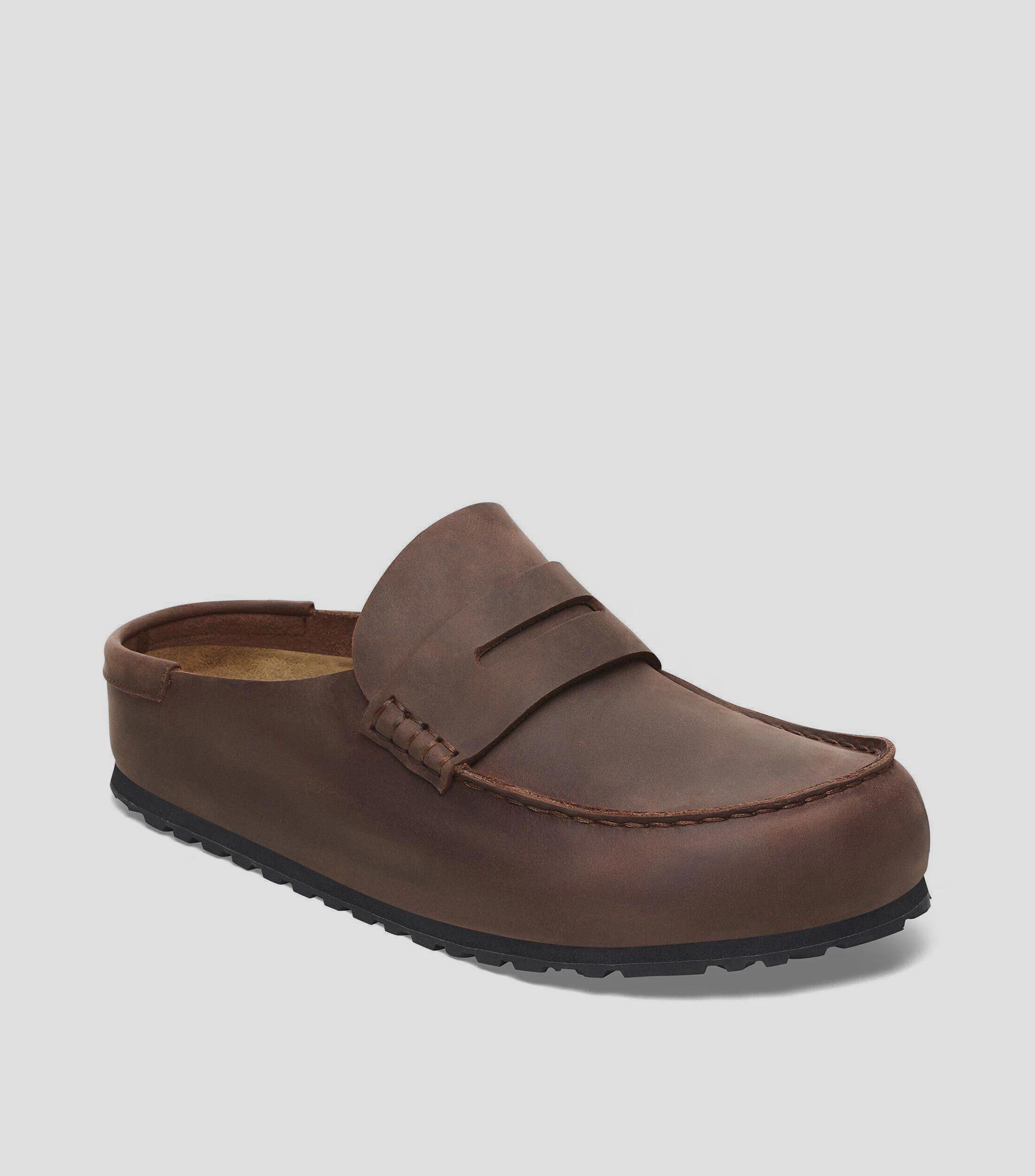 Zapatos casuales slip on en piel Hombre
