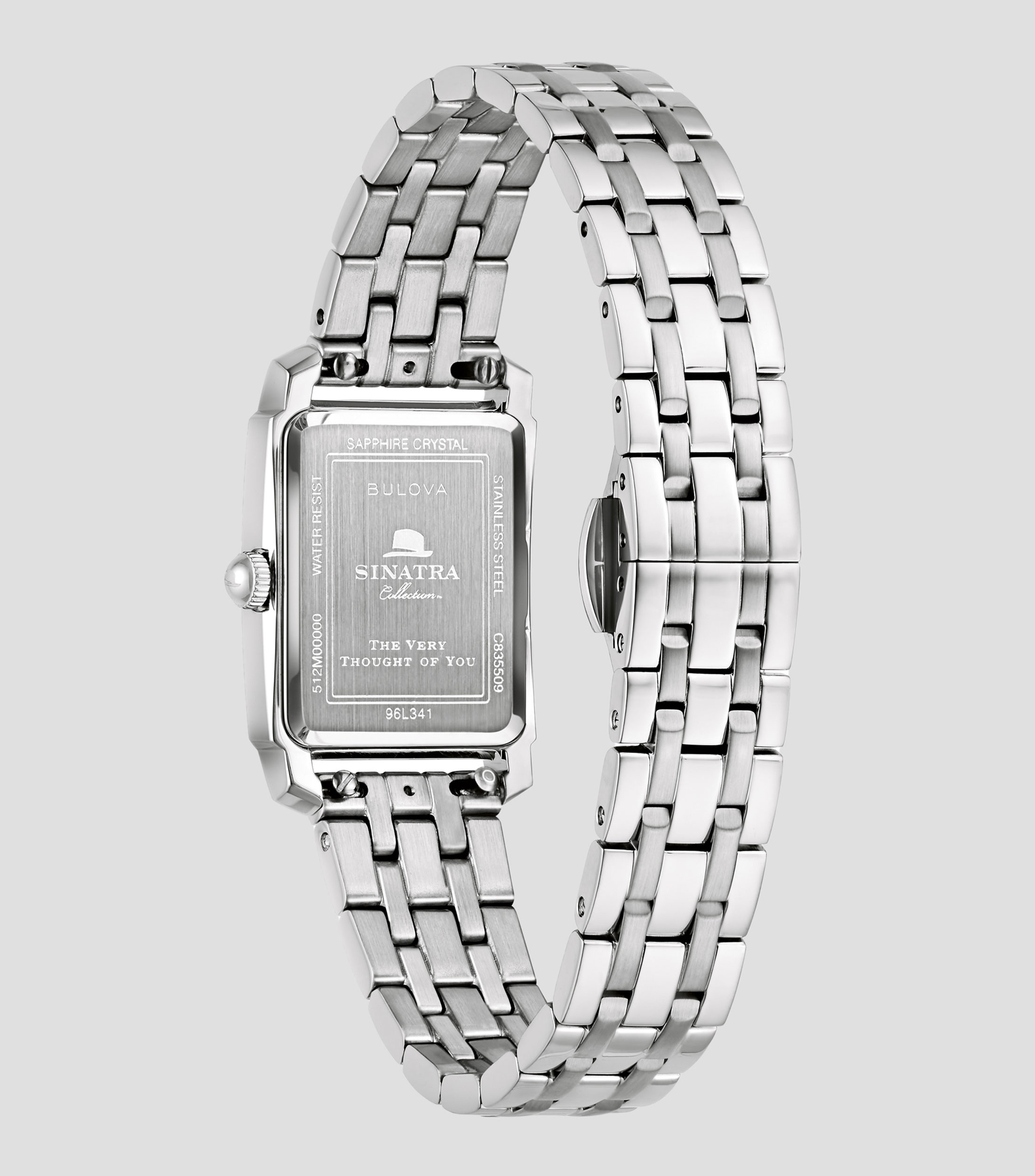Reloj para Mujer Frank Sinatra de vestir plateado