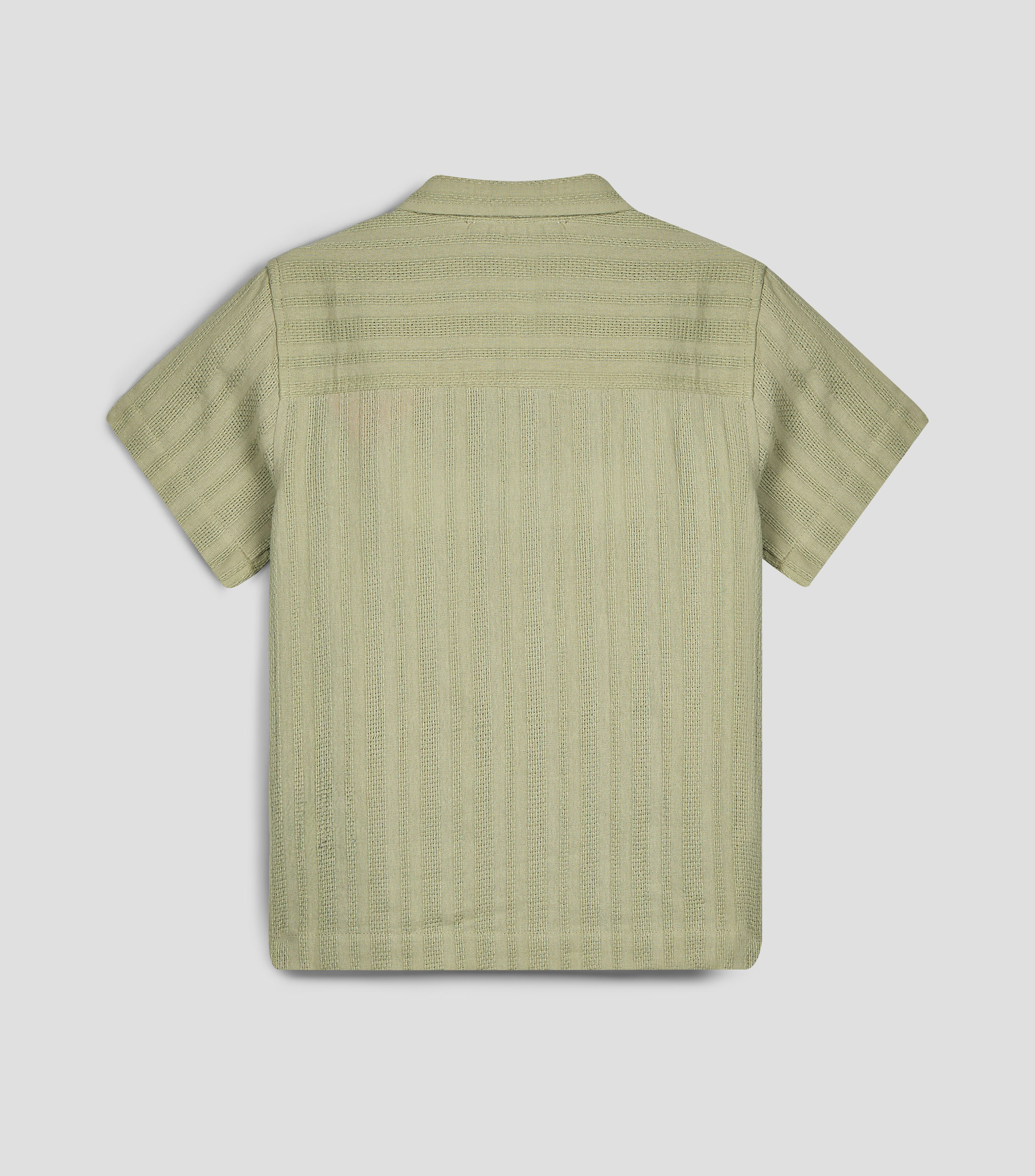 Camisa lisa manga corta Niño