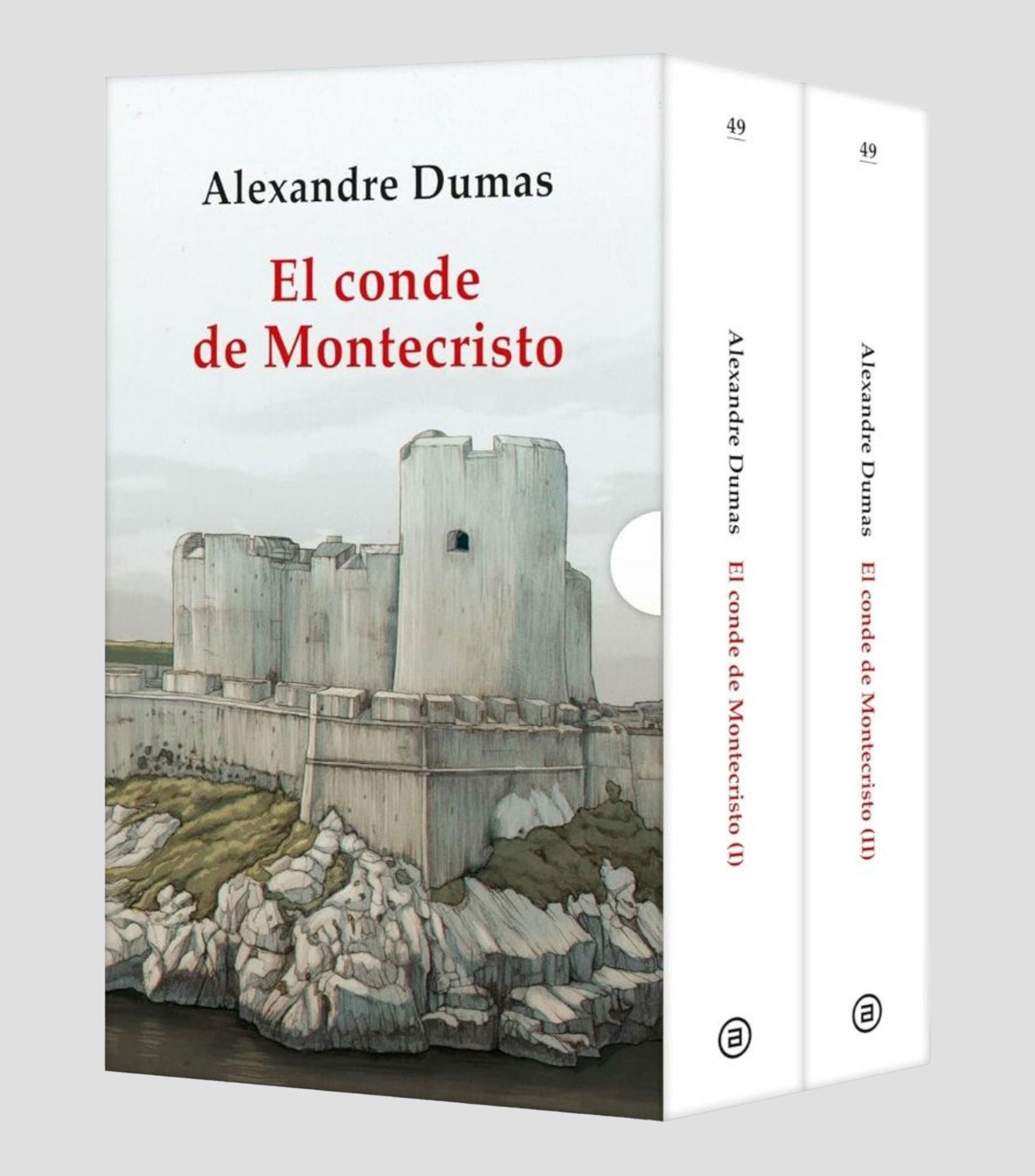 NovelaEl conde de Montecristo (Estuche de 2 volúmenes), Alexandre Dumas