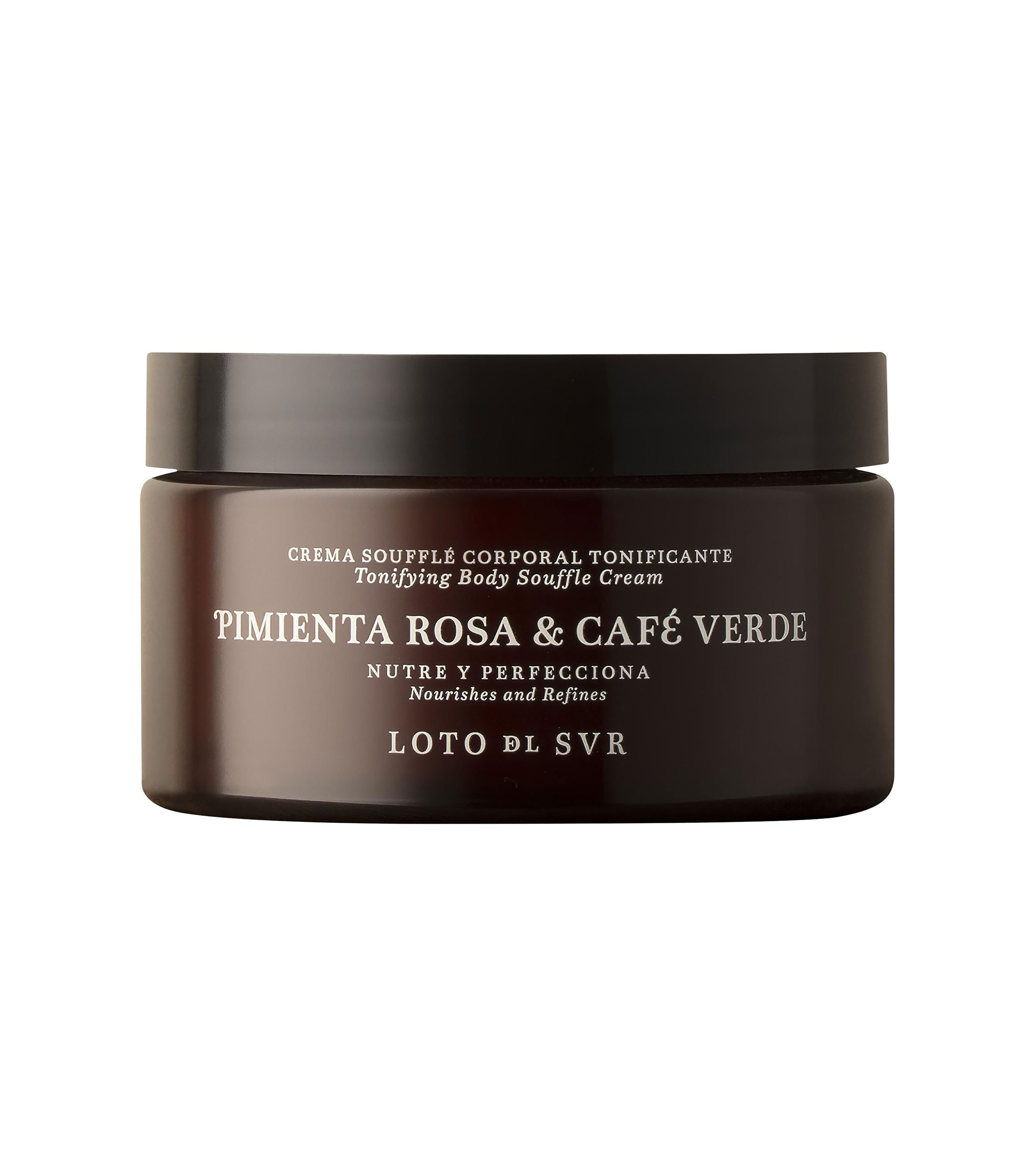 Soufflé Corporal Tonificante Pimienta Rosa & Café Verde, 200 ml