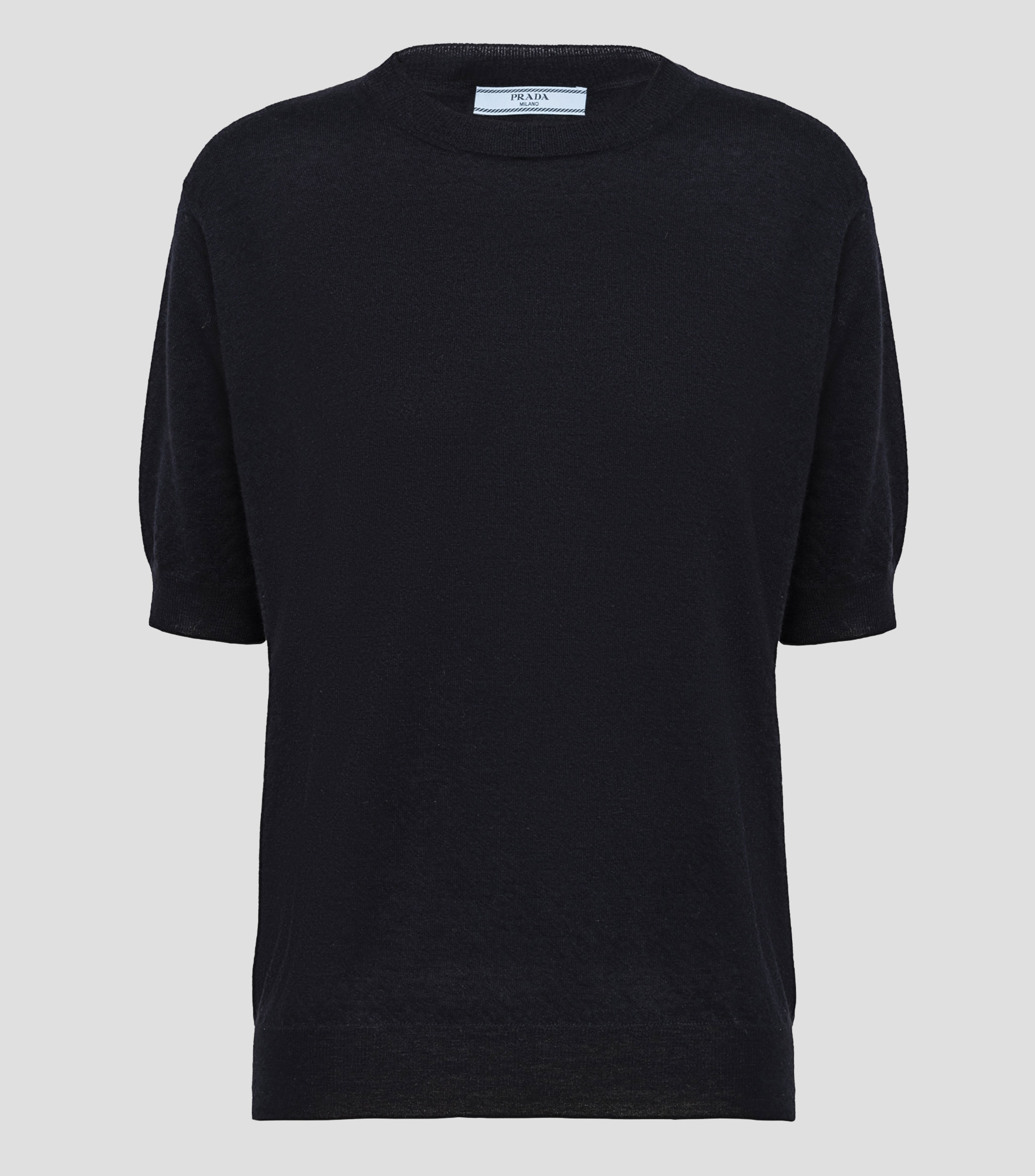 Playera cuello redondo manga corta lisa Mujer
