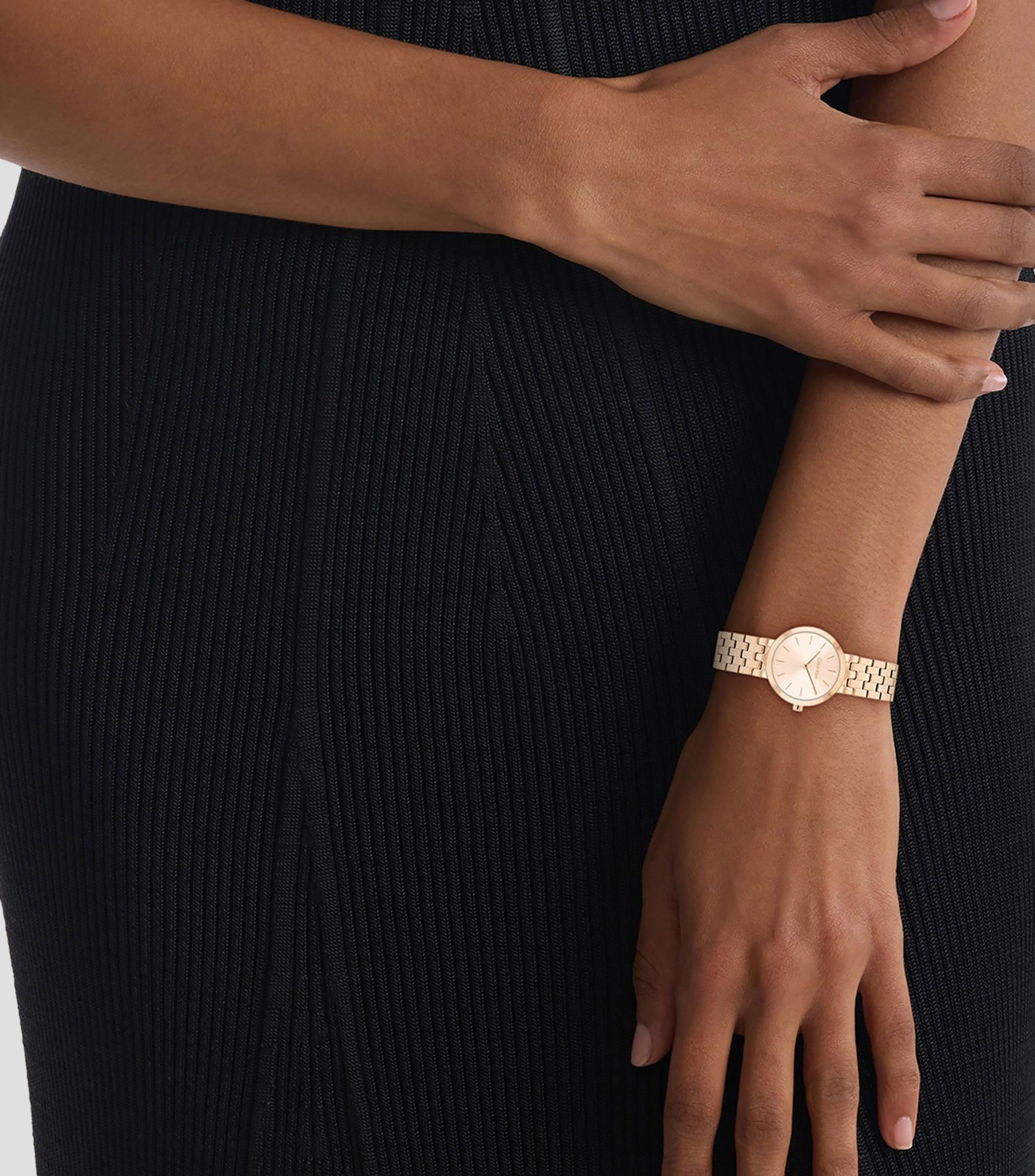 Reloj para Mujer Forme casual rosa dorado