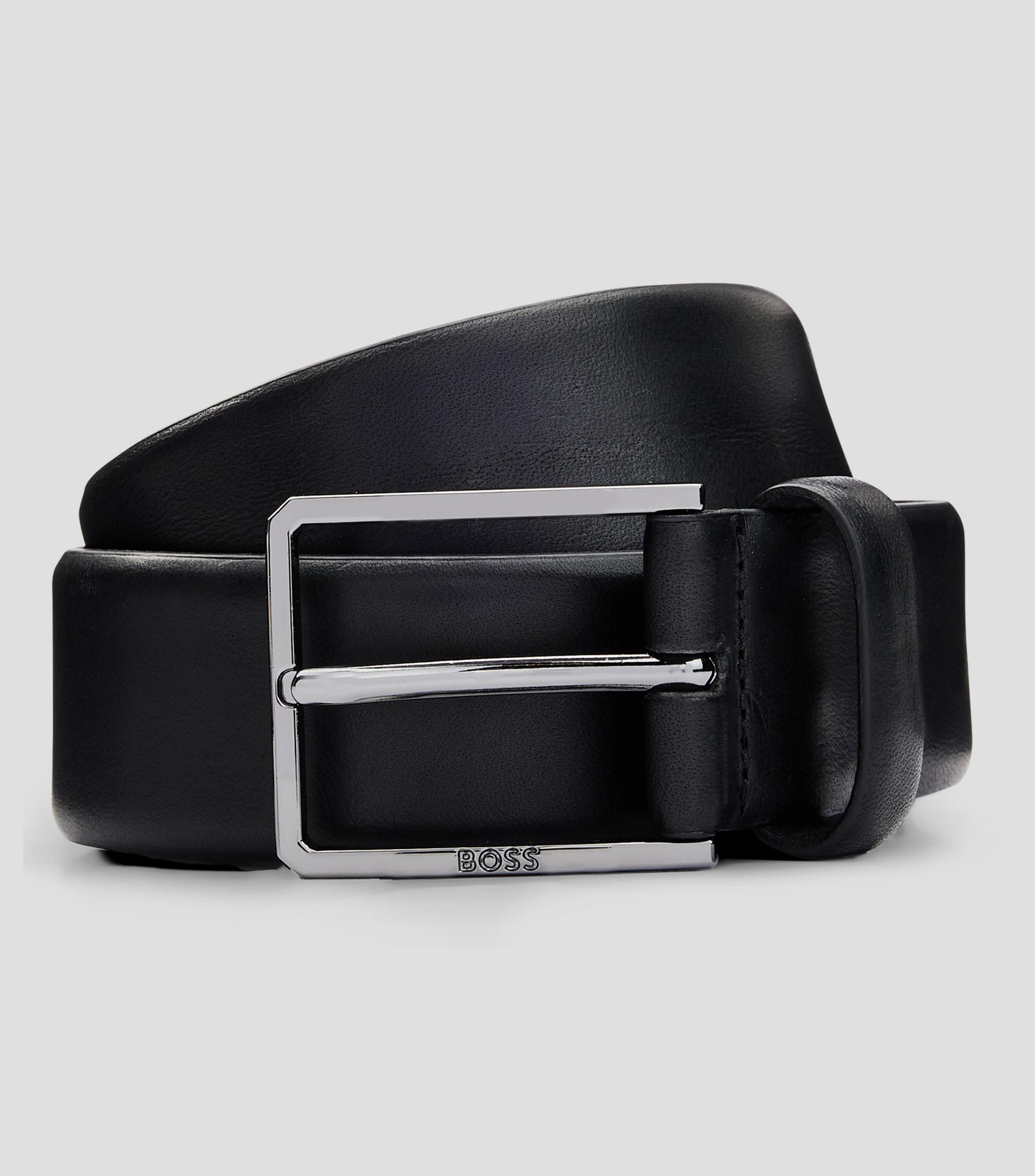 Cinturón Para Hombre BOSS - Piel De Búfalo 100%, Estilo Clásico Y Duradero