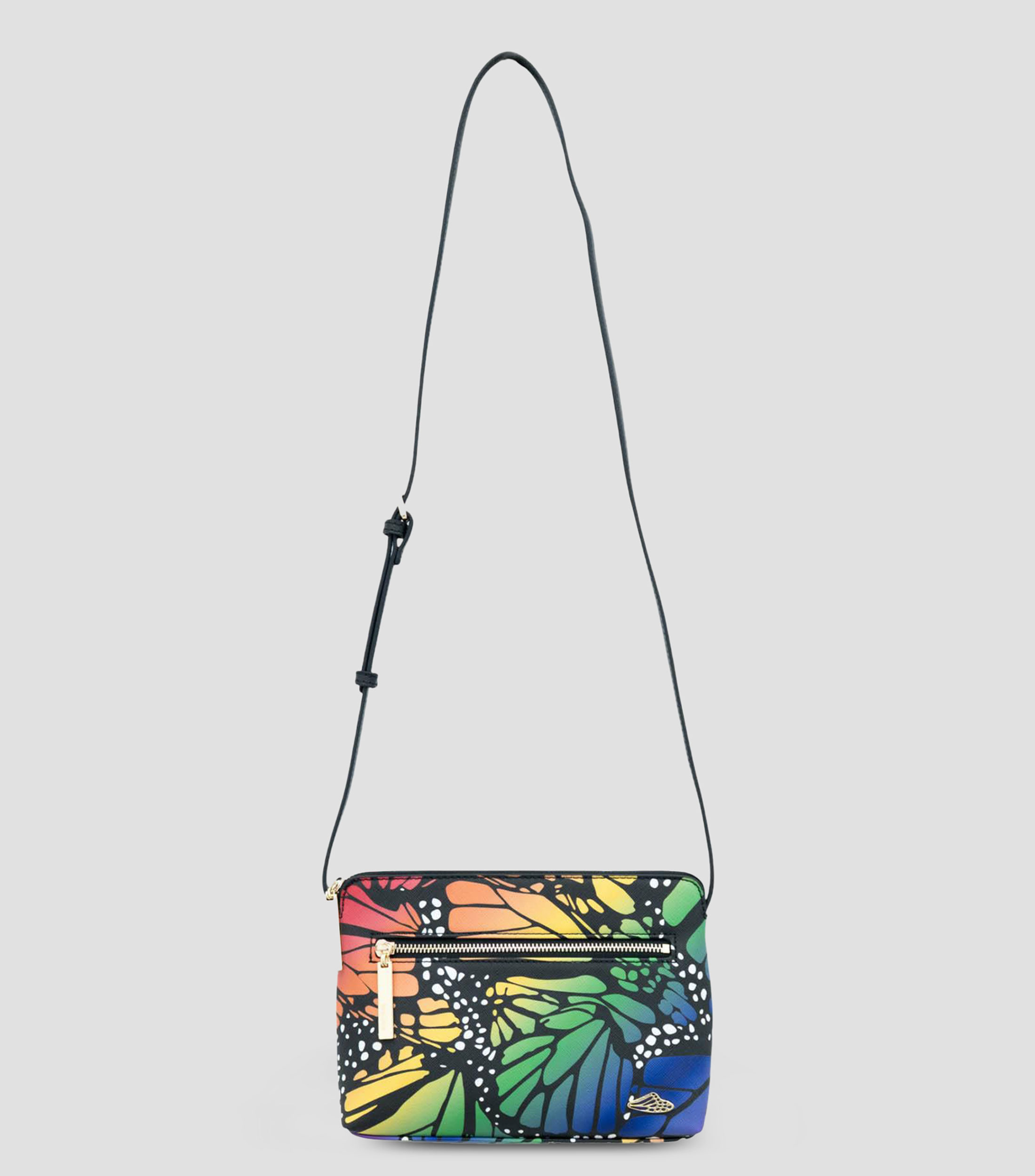 Bolsa crossbody Yaakun Mariposa multicolor Mujer