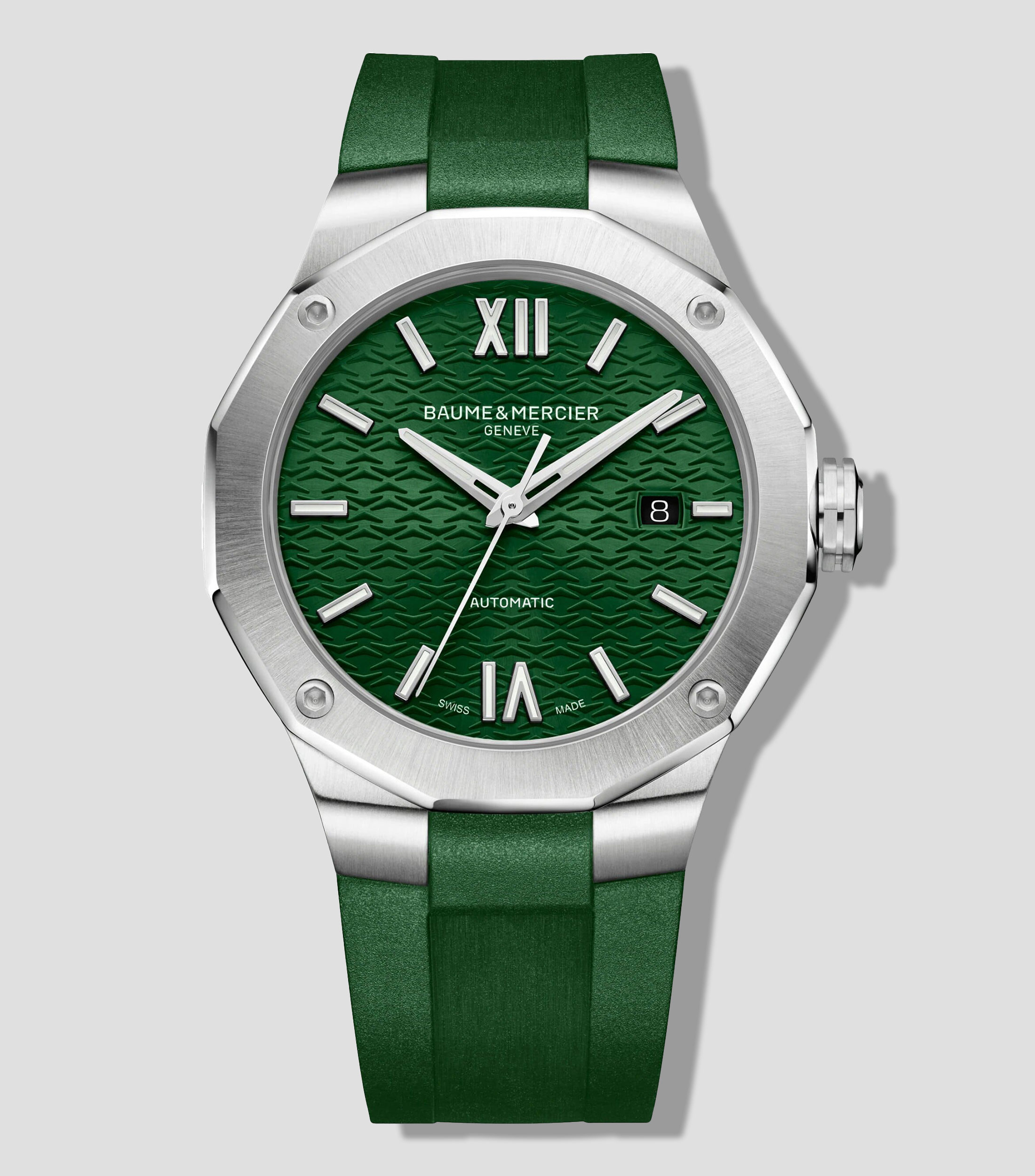 Reloj para Hombre Geneve Casual, Acero, Verde