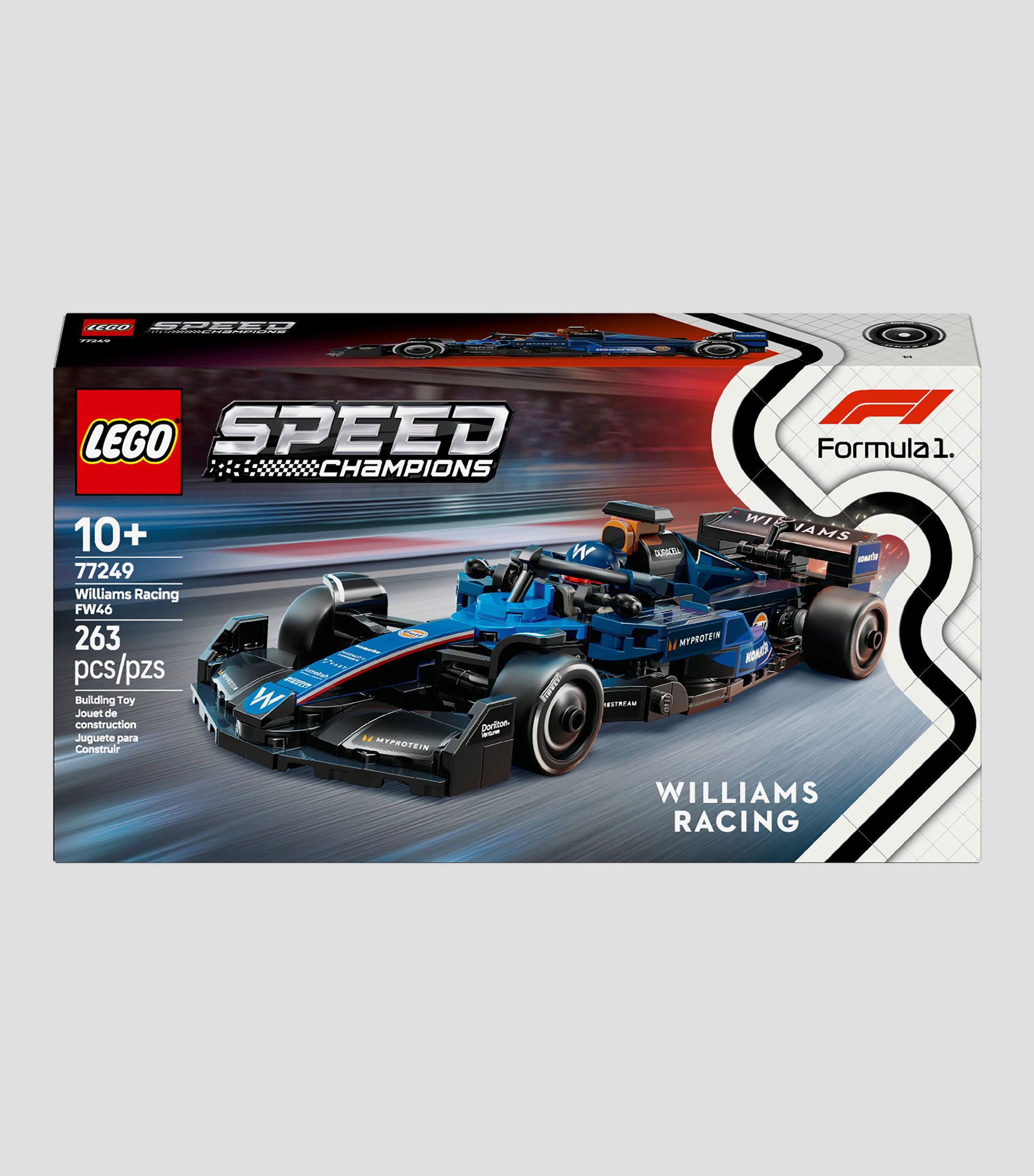 Lego Speed Champions Auto de Carreras Williams Racing FW46 F1 77249