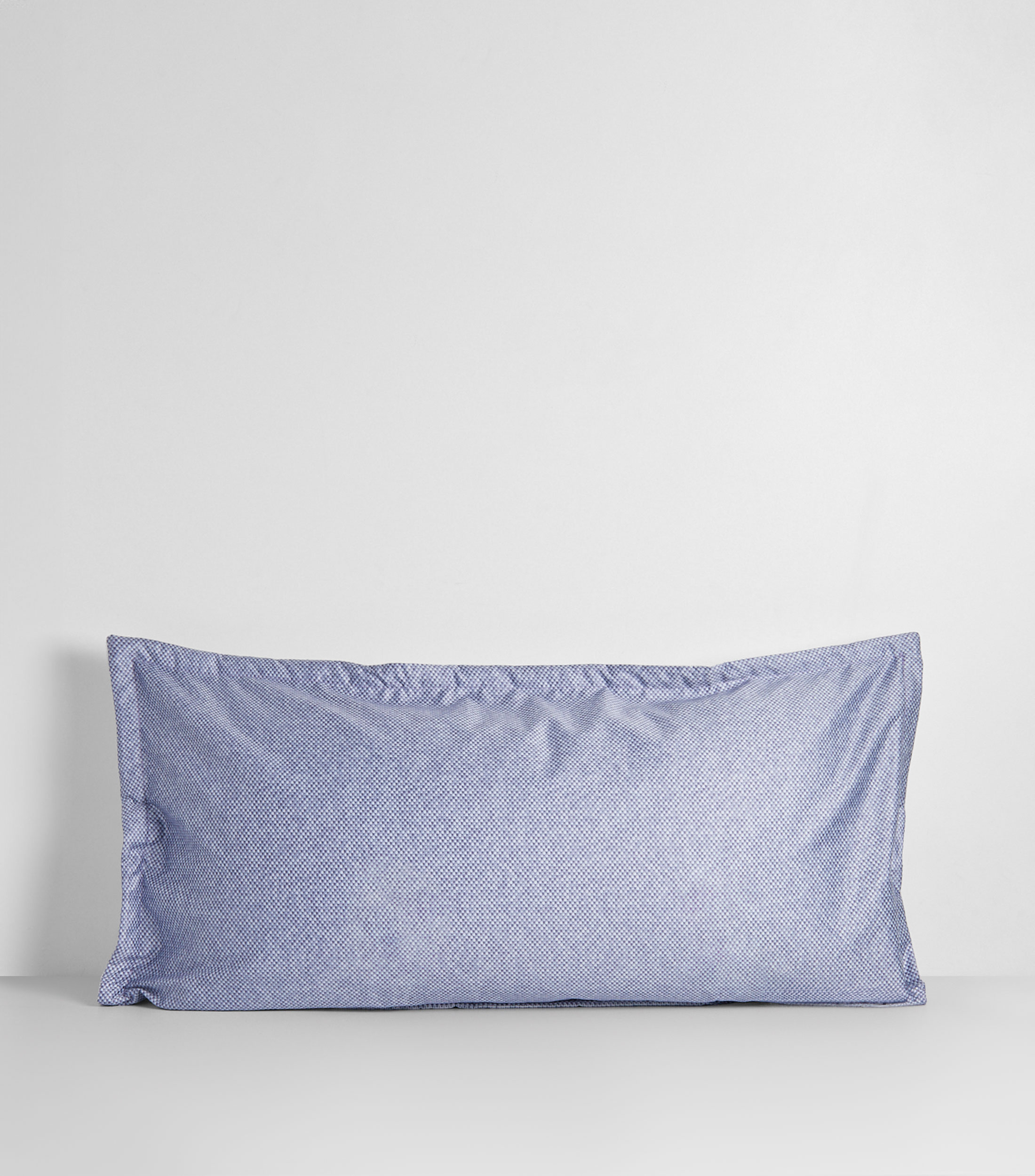 Funda para almohada king size en algodón Split azul