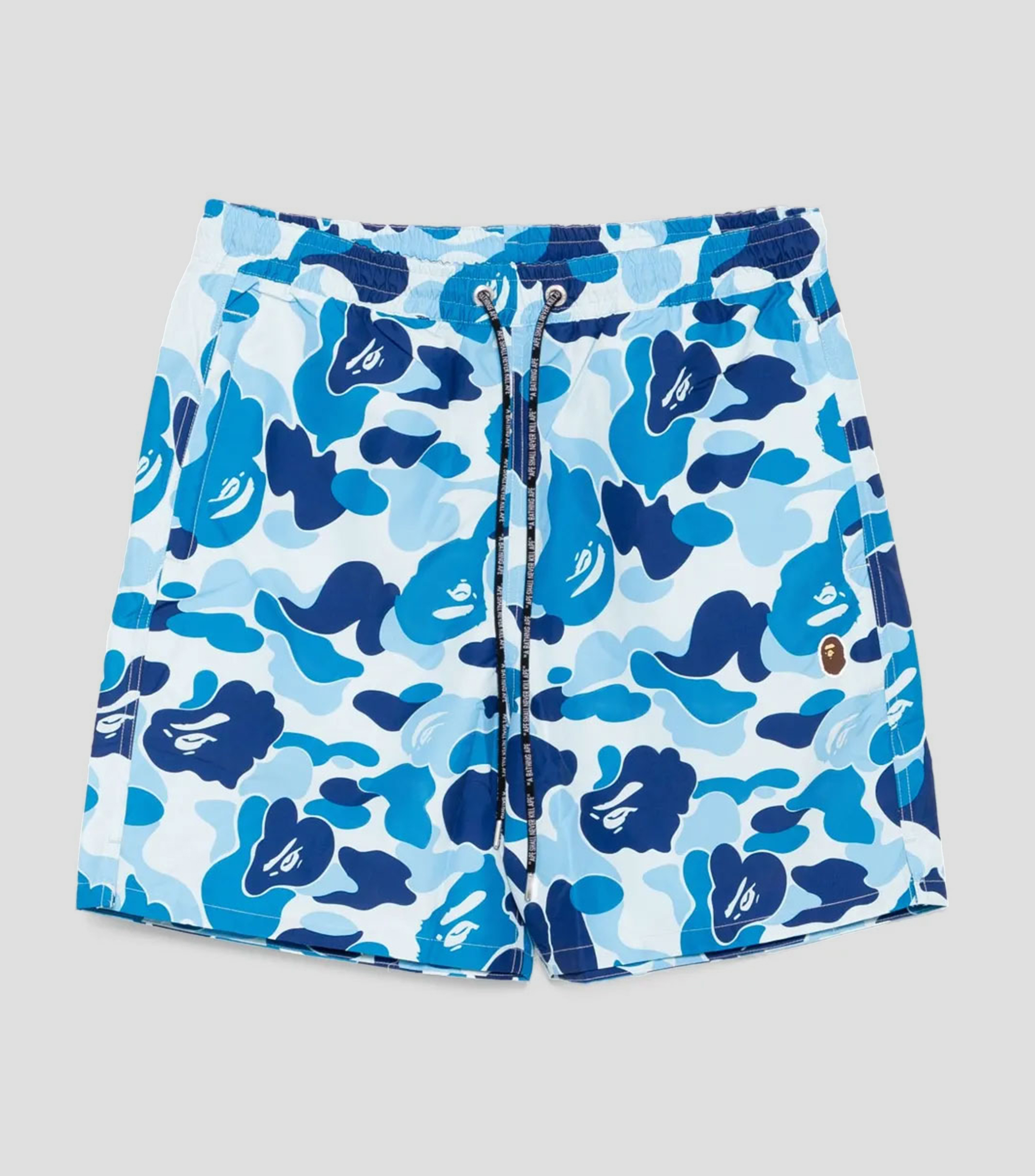 Traje de baño corto estampado Hombre