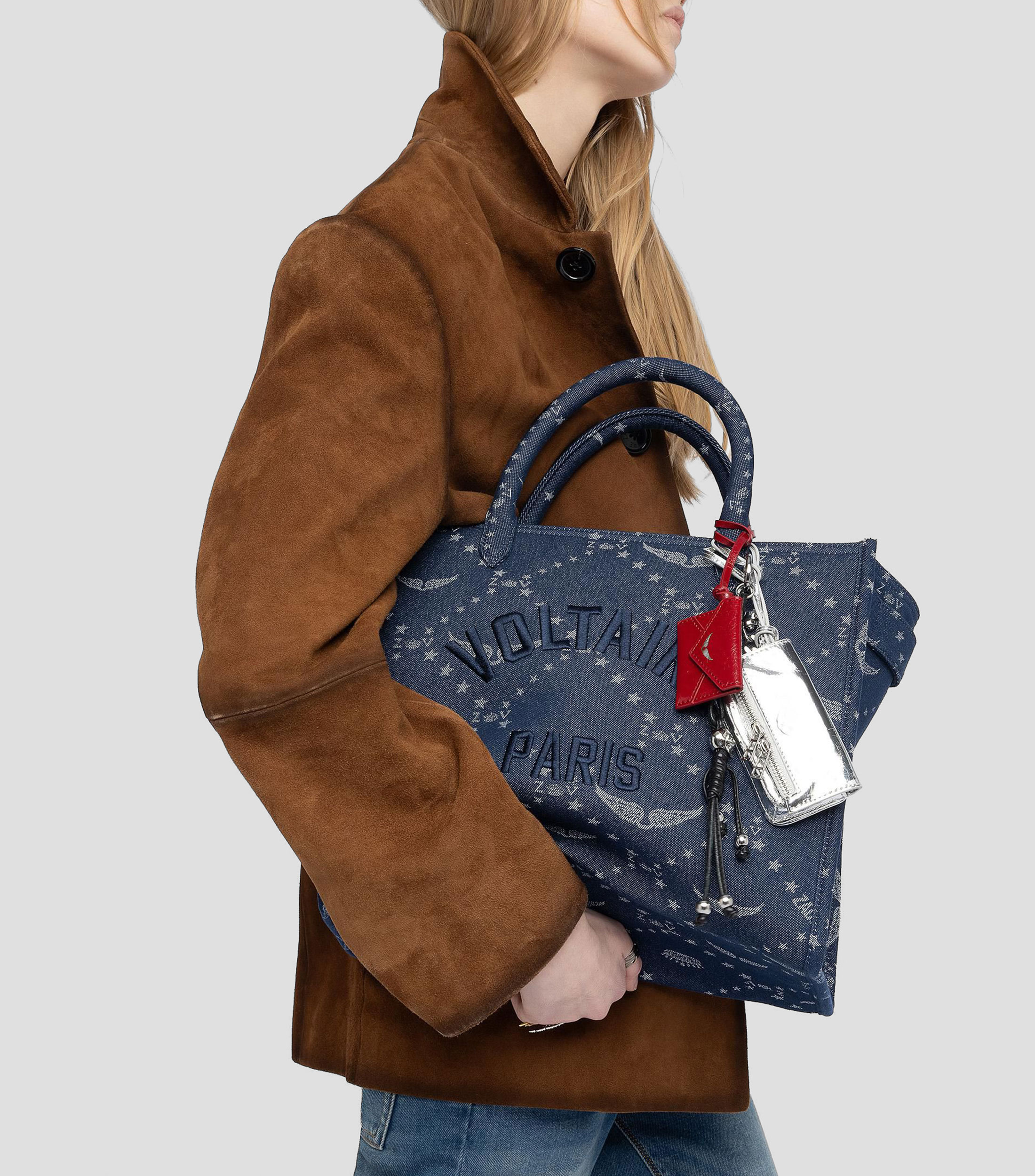 Bolsa tote Ángel estampado Mujer