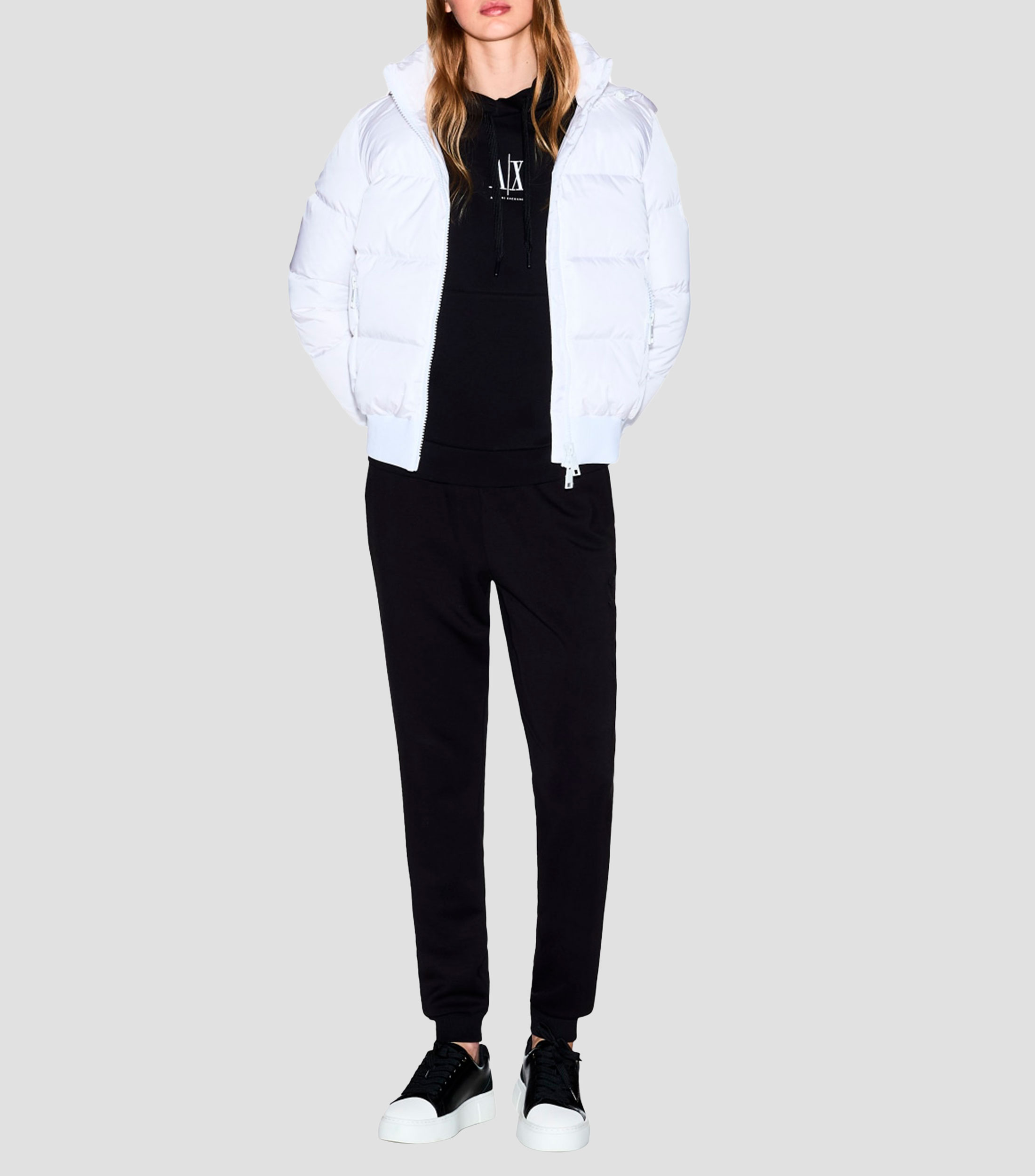Sudadera canguro con capucha Mujer
