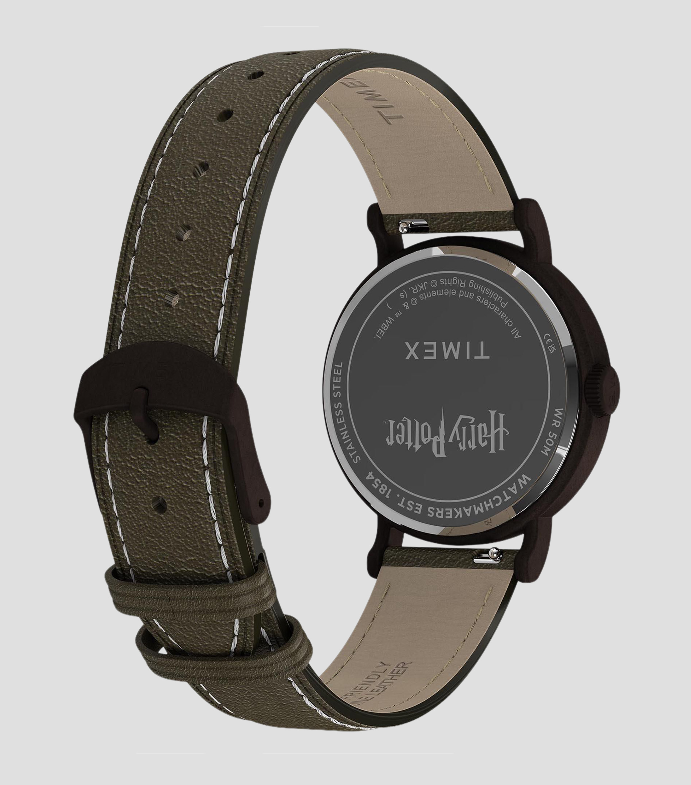 Reloj Unisex Harry Potter Weekender Sorting Hat Casual Café, Marrón
