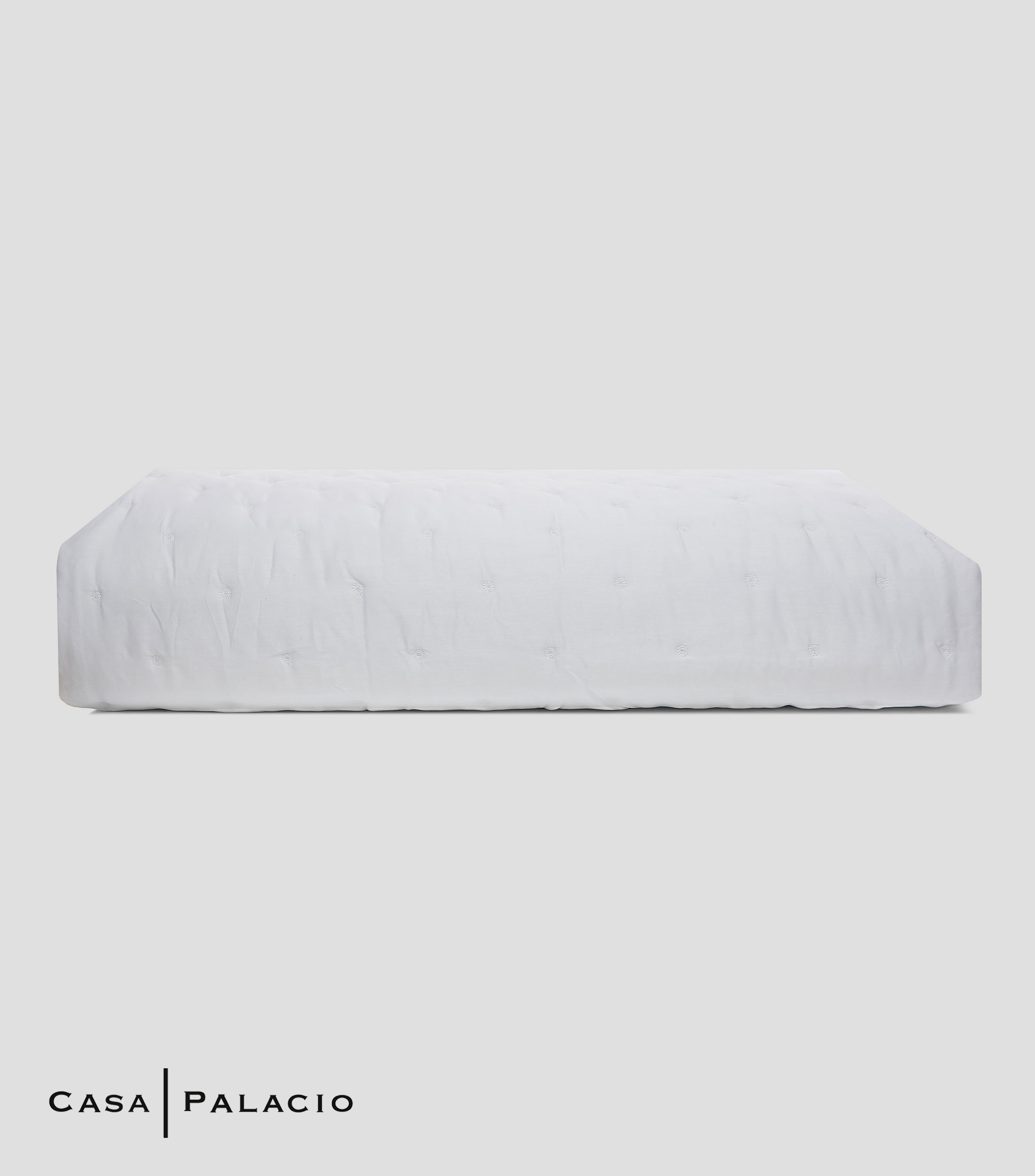 Colcha King Size en Algodón Triomphe Blanc