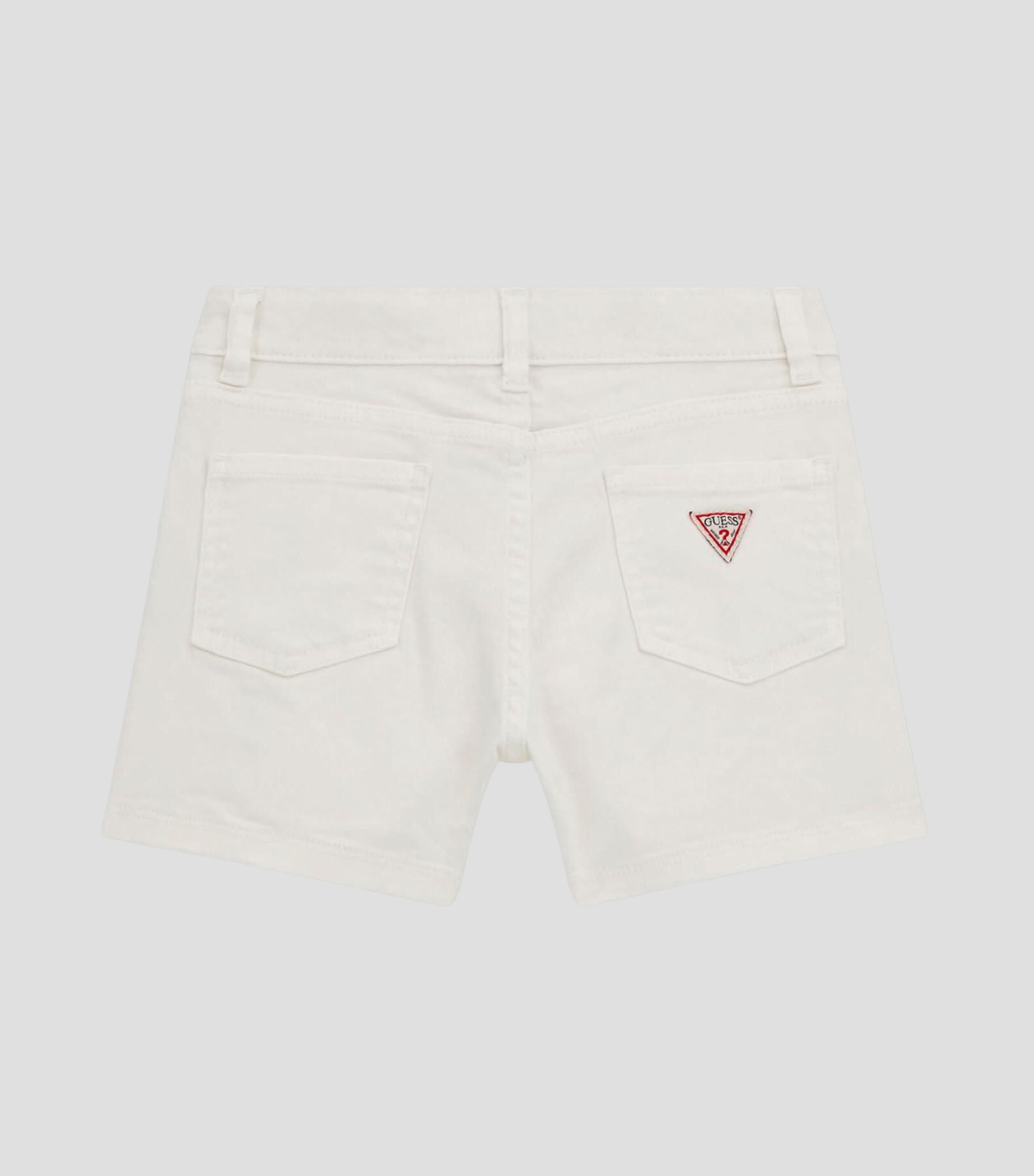 Short de diseño sólido Niña