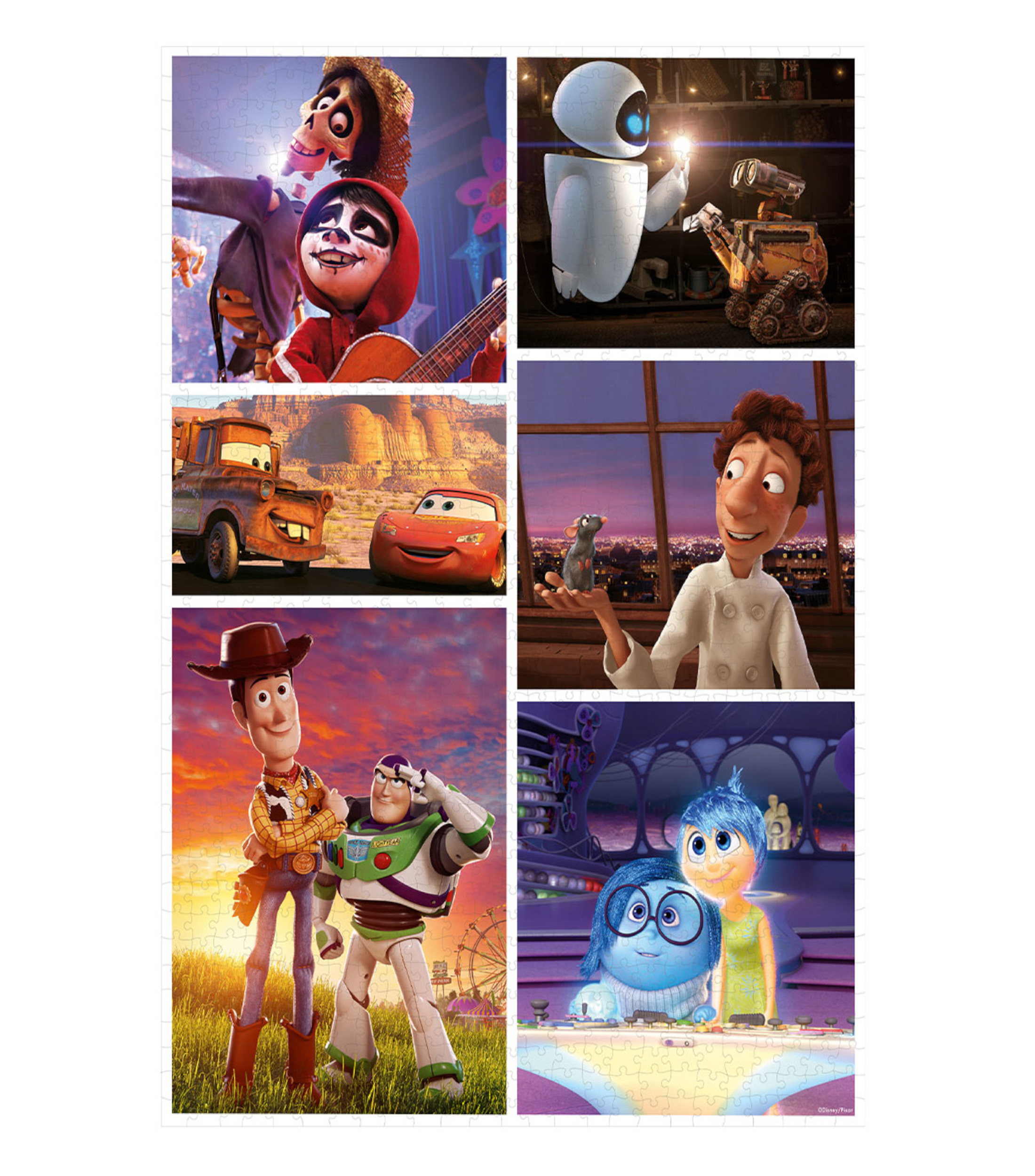 Rompecabezas Pixar