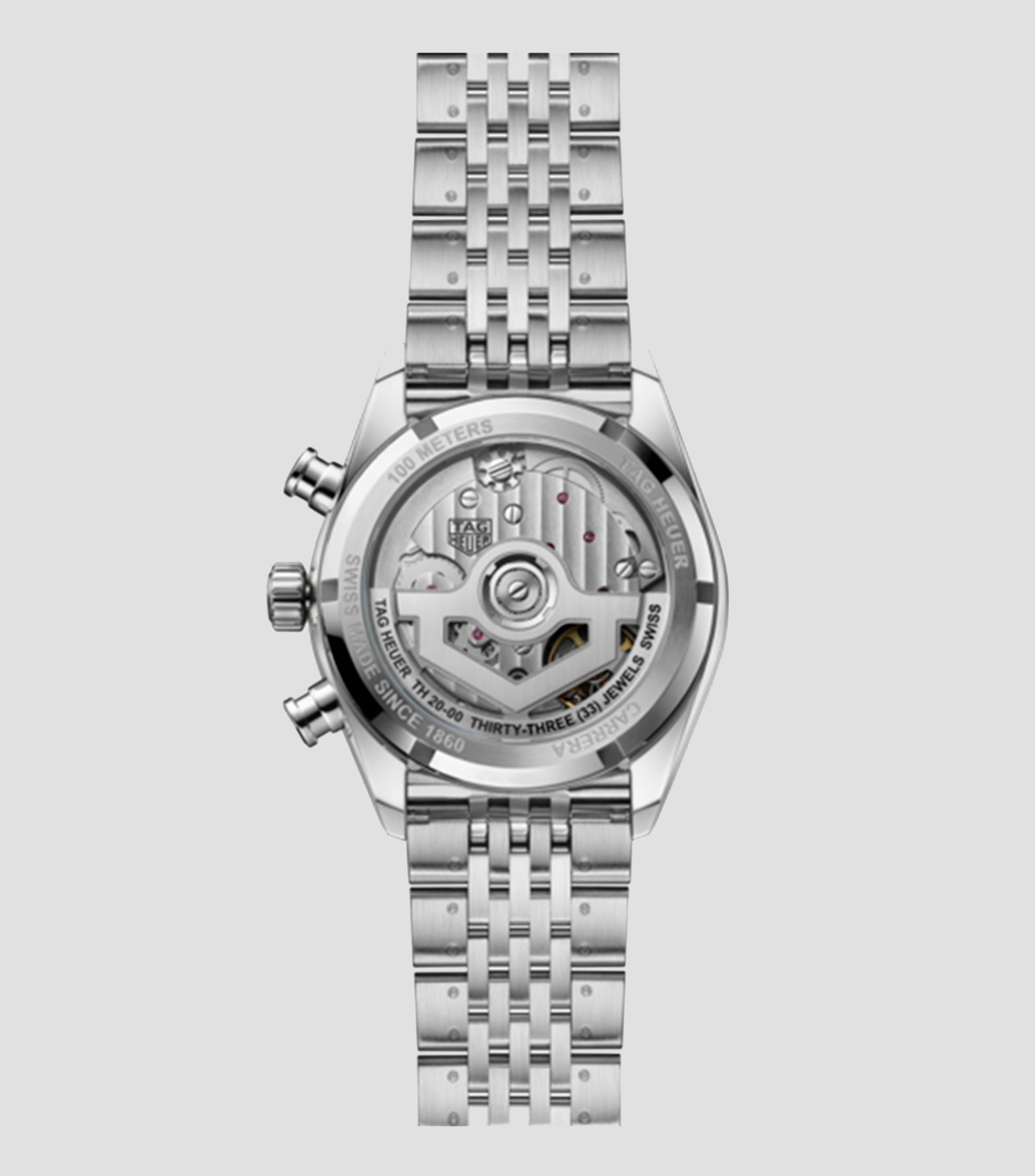 Reloj para Hombre Carrera Casual Plateado