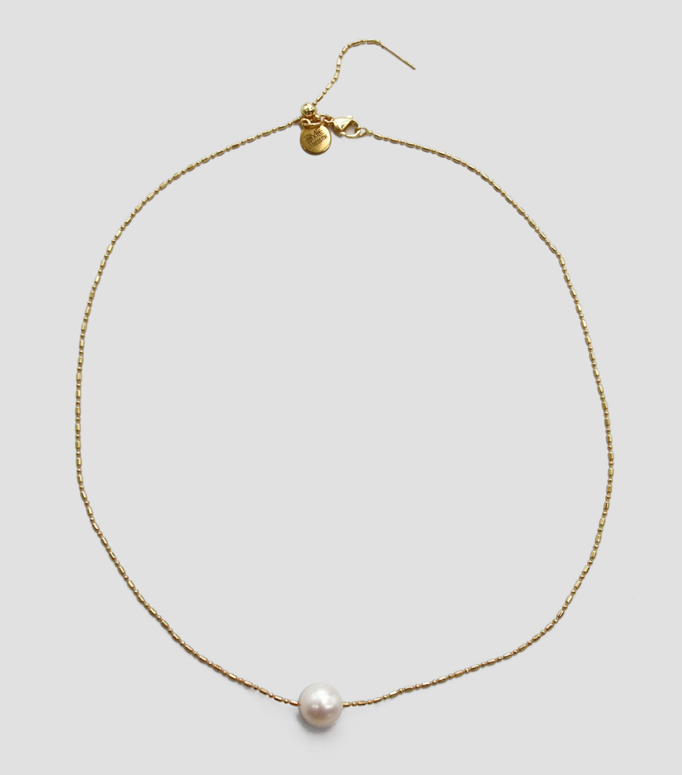 Collar con perla natural Mujer