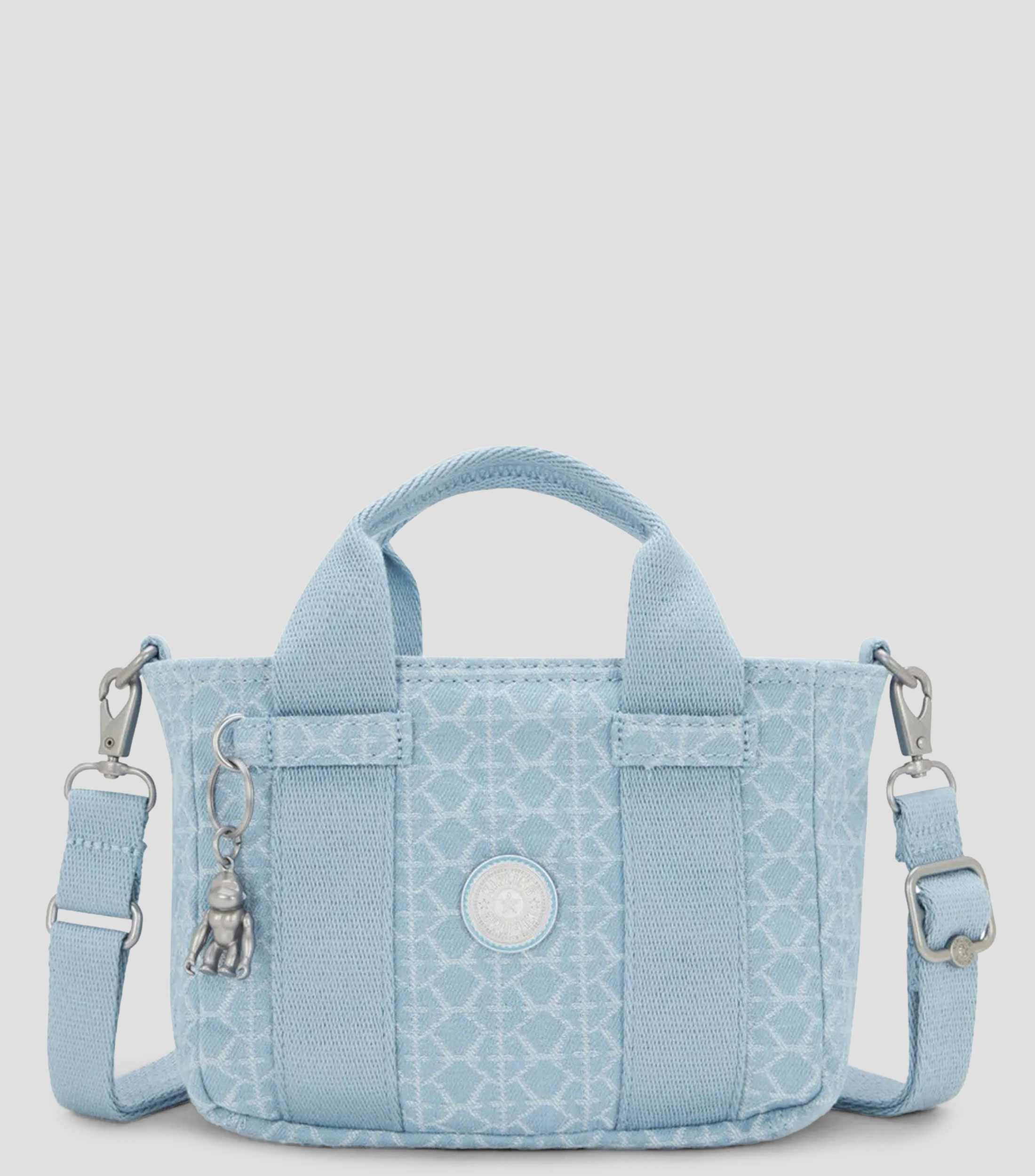 Bolsa crossbody Ritta Mini azul estampada Mujer