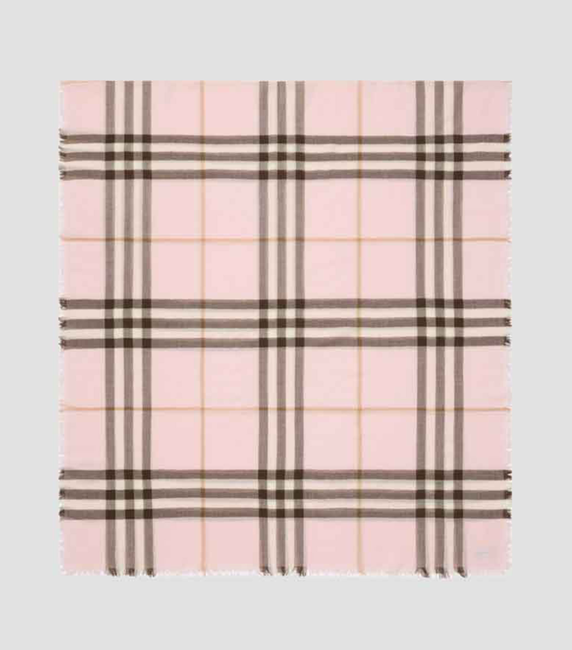 Pañuelo ancho rosa con cuadros Unisex