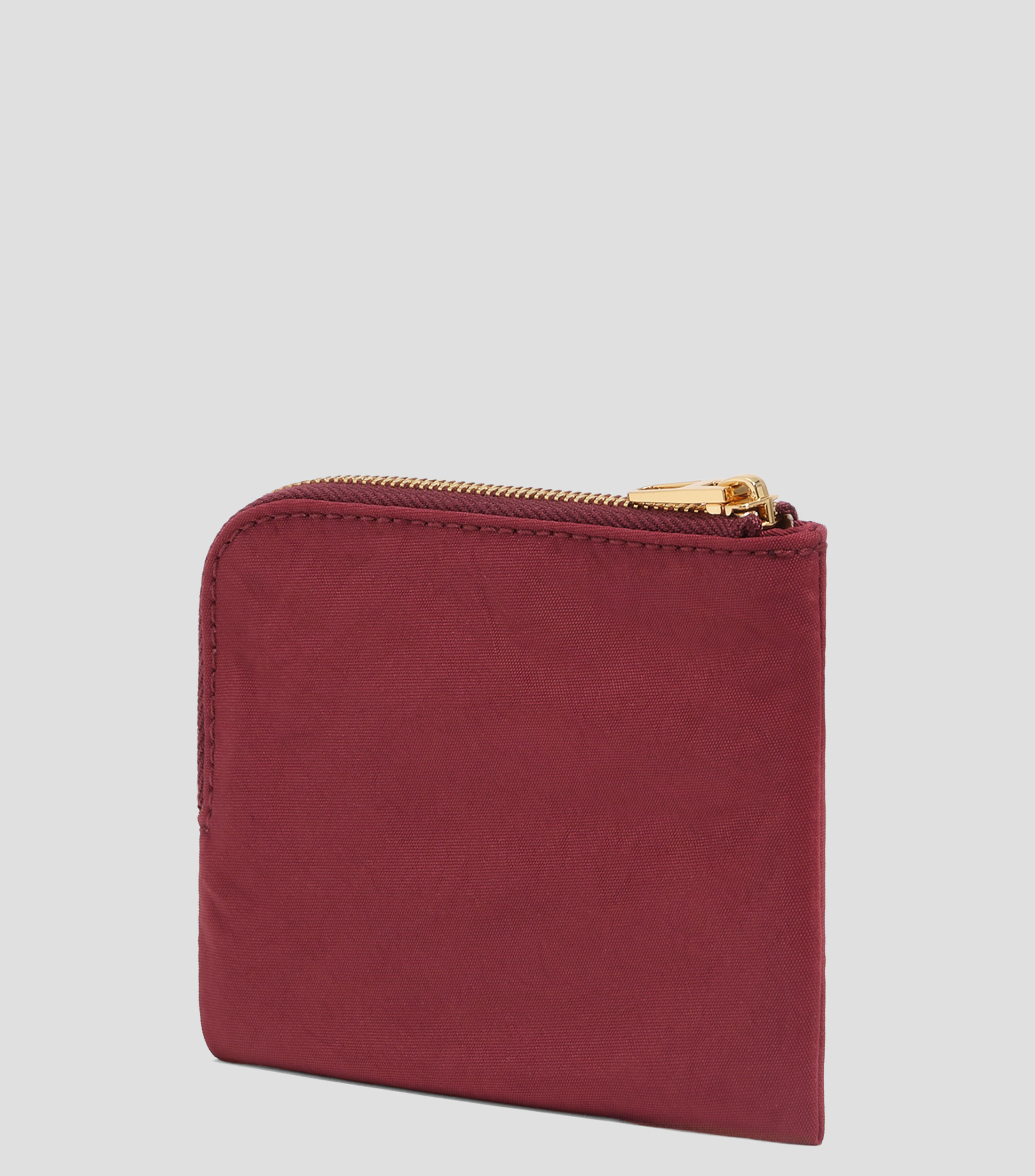 Monedero nylon burdeos Mujer