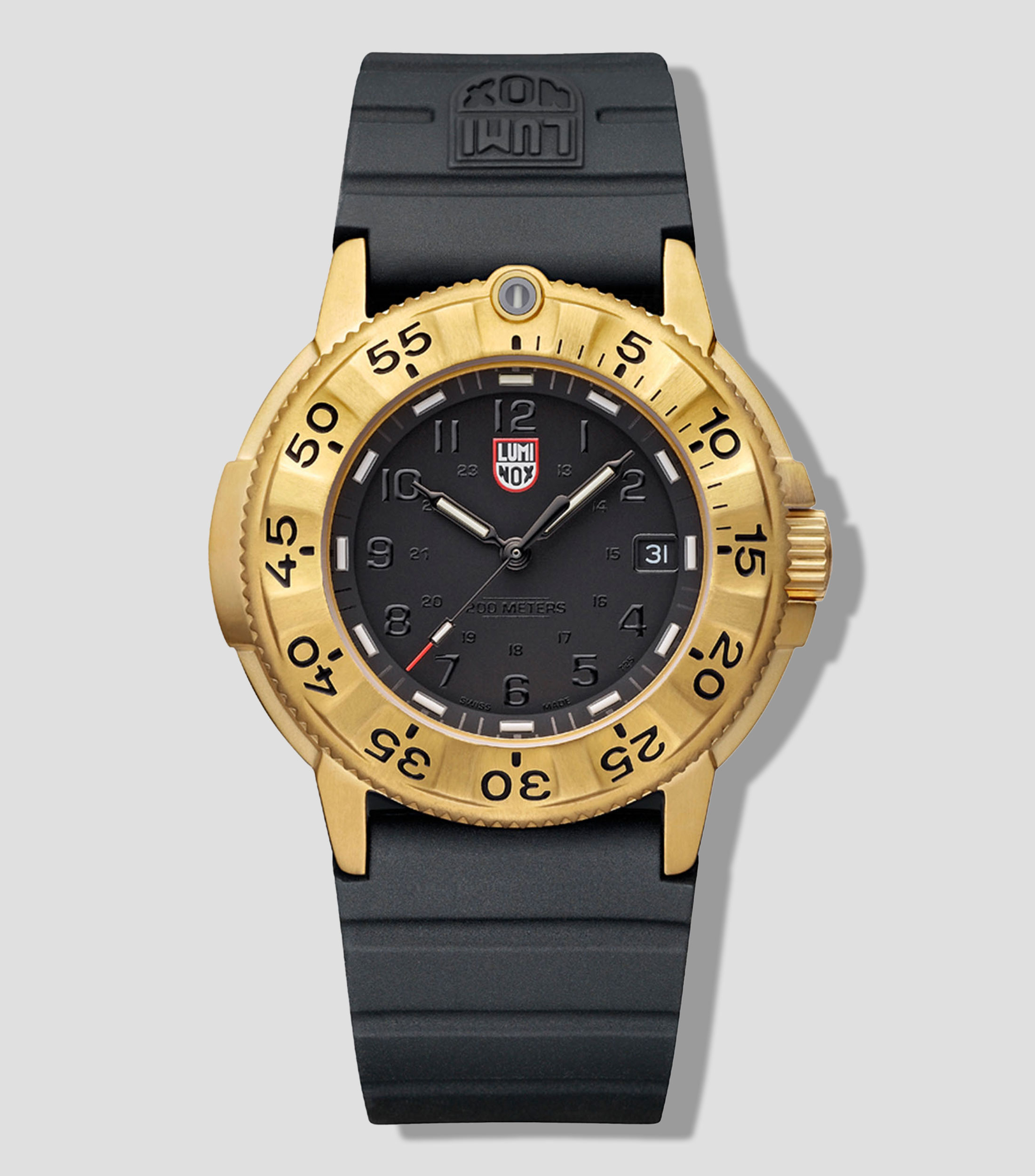 Reloj para hombre Mar casual, Dorado