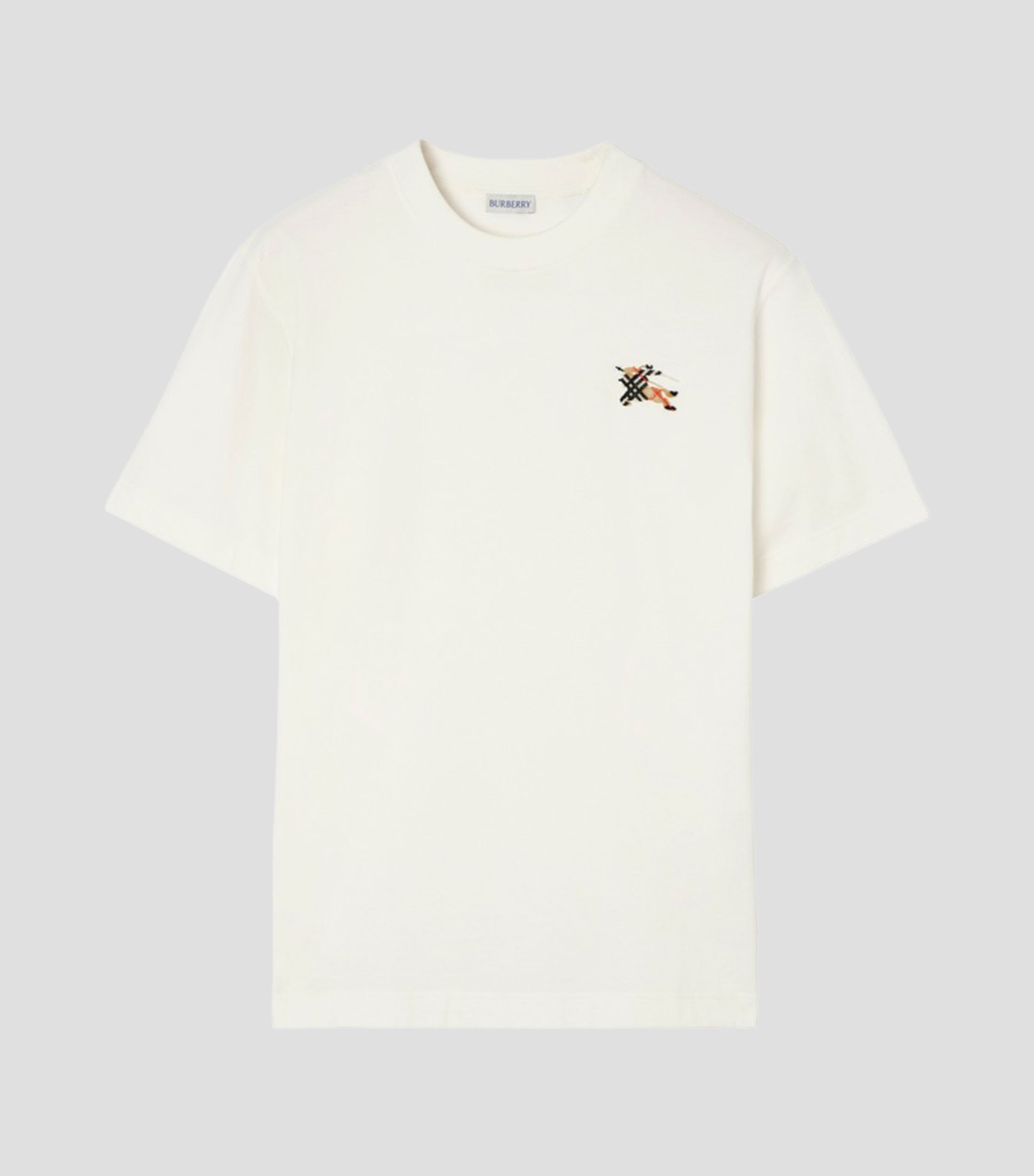 Playera cuello redondo maga corta lisa Hombre