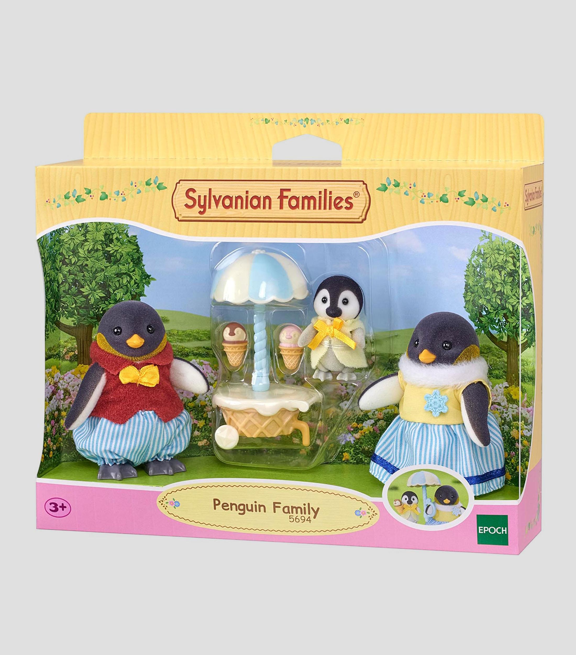 Familia de pingüinos