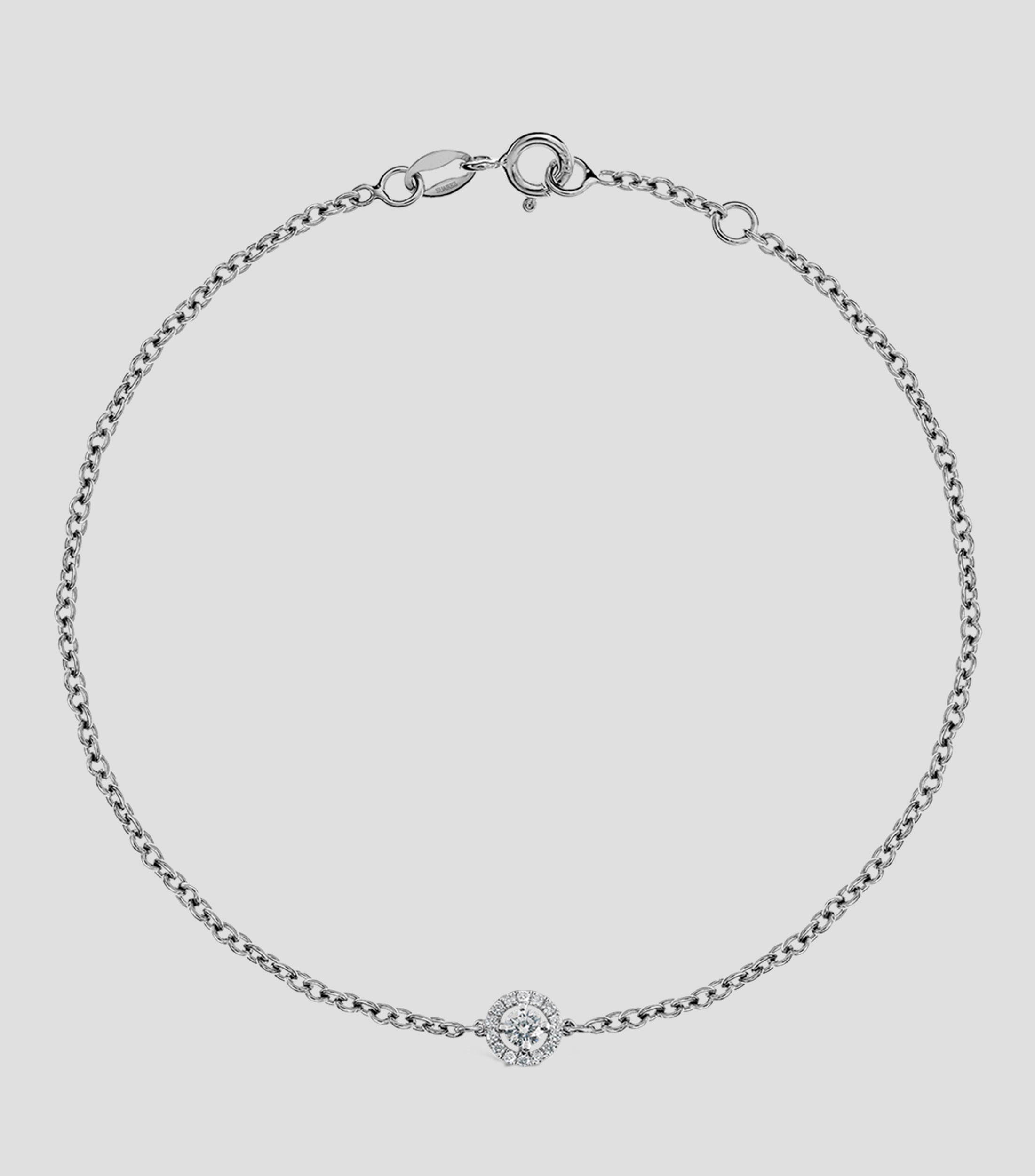 Pulsera en oro blanco 18 Kts Grace Mujer