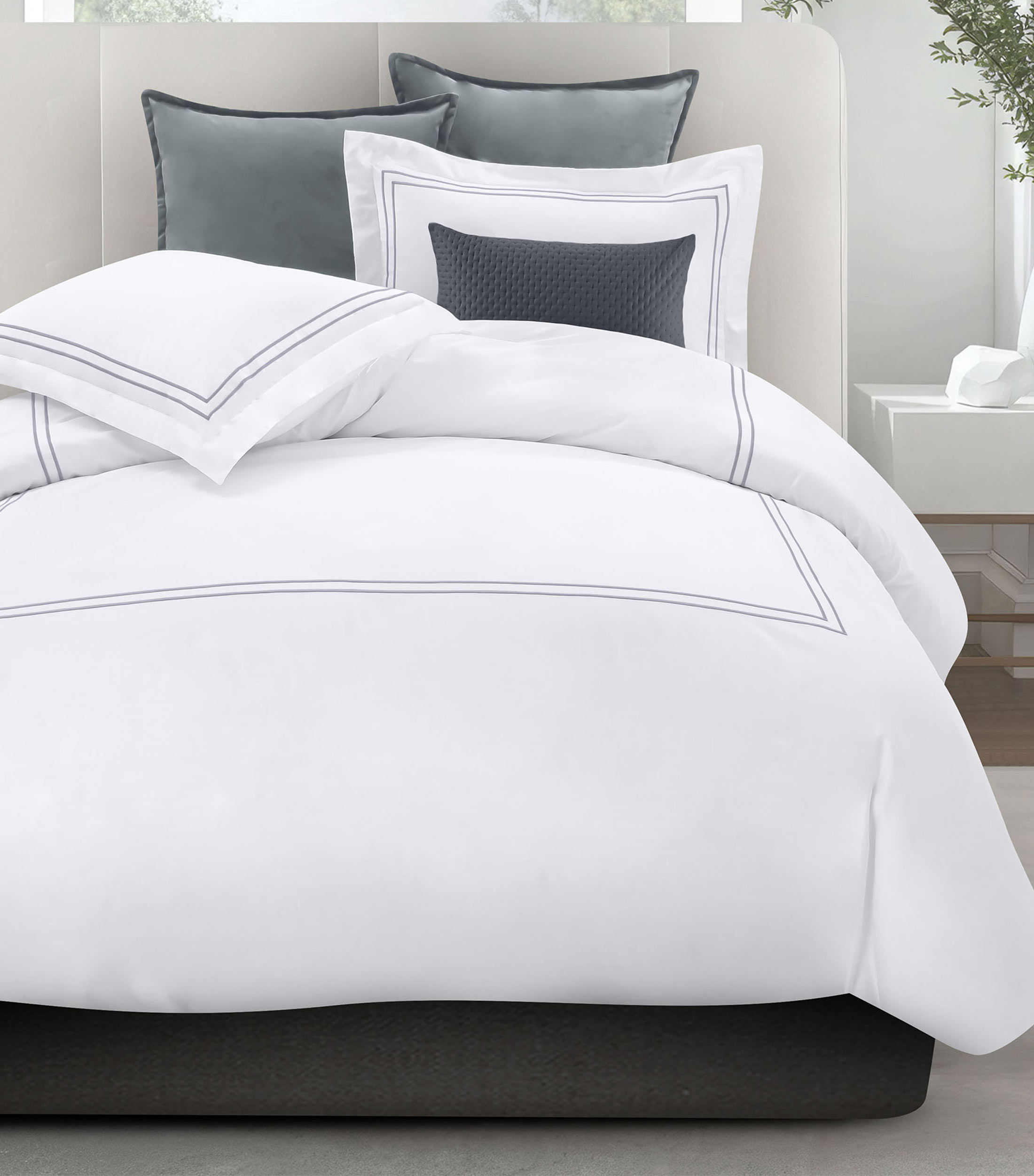 Funda para Duvet Matrimonial Queen Size Andersen Blanco
