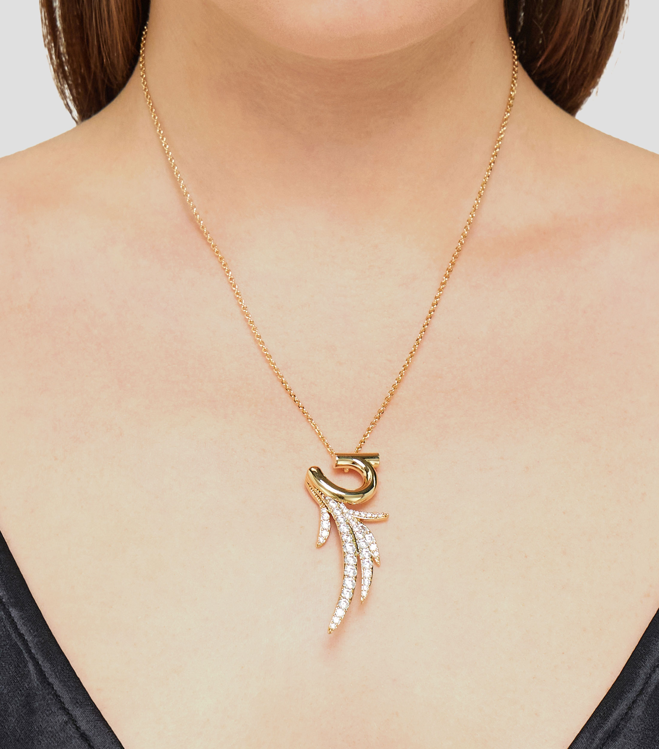 Collar Dorado Mujer