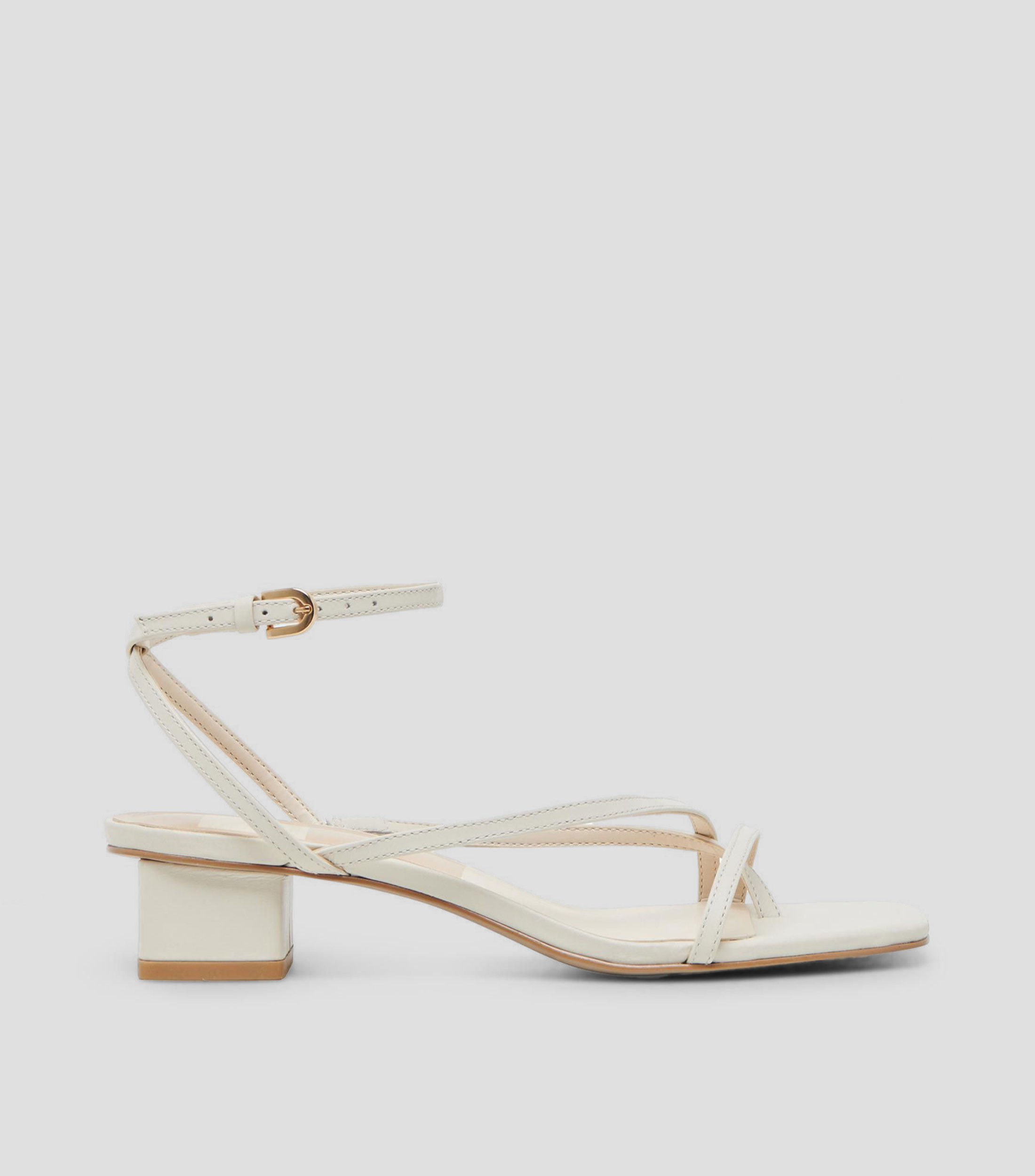 Sandalias Karlos con tacón bajo cuadrado Mujer