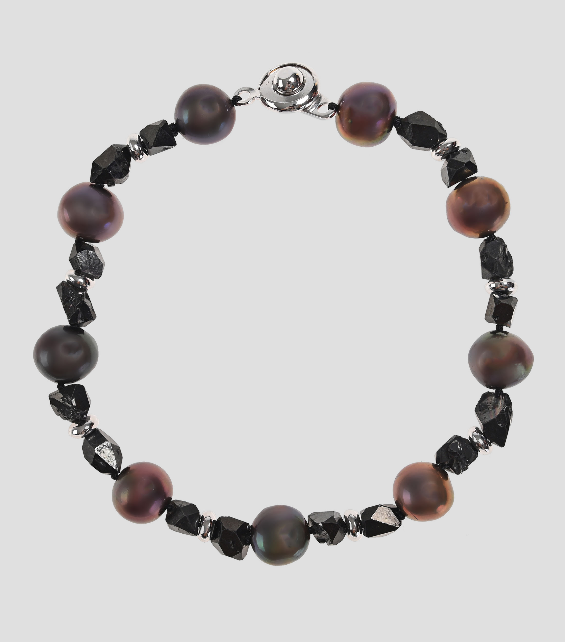 Pulsera en Plata .925 con Perlas Unisex