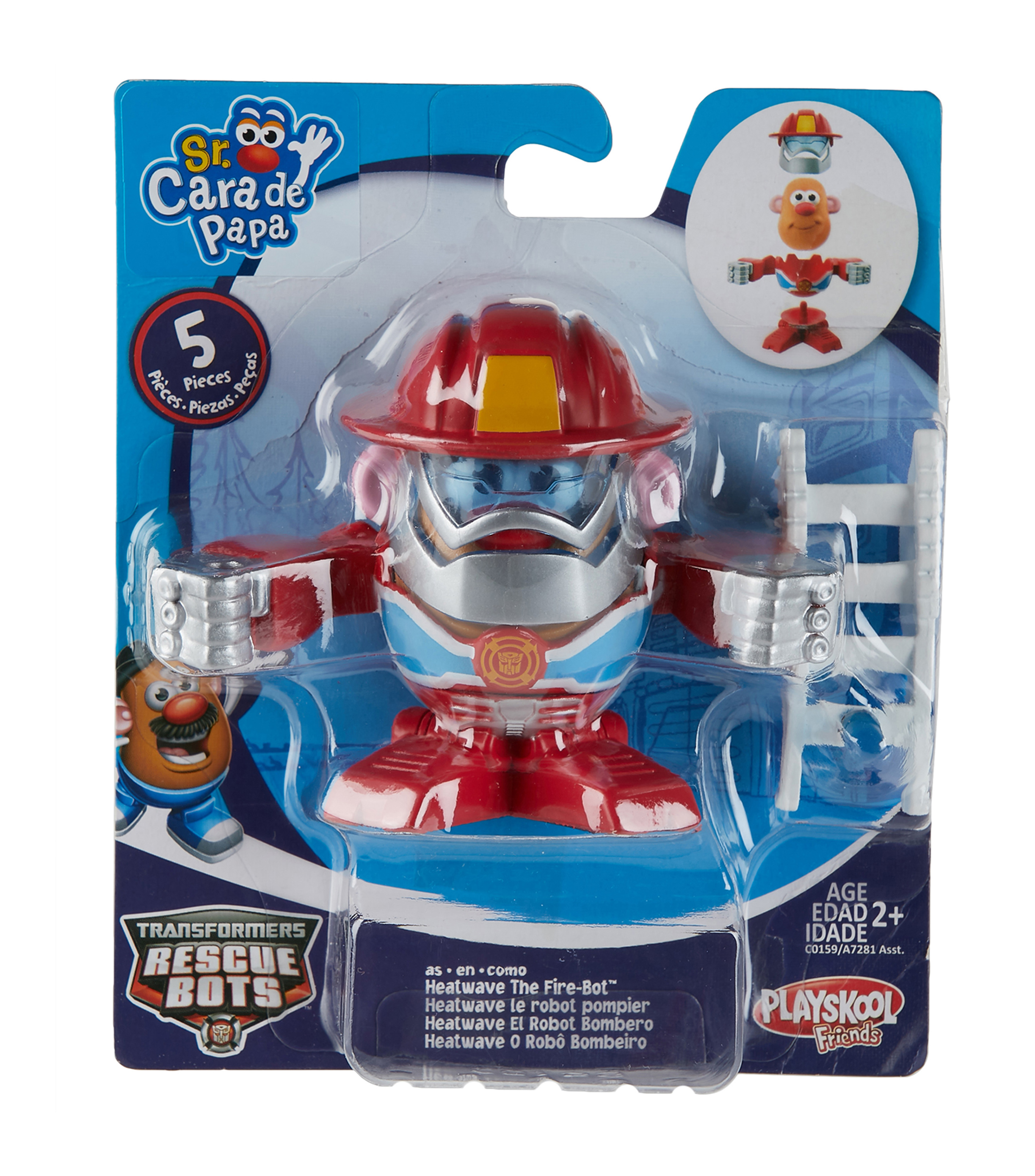 Playskool Señor Cara de Papa Héroes Transformers Rescue Bots - El ...