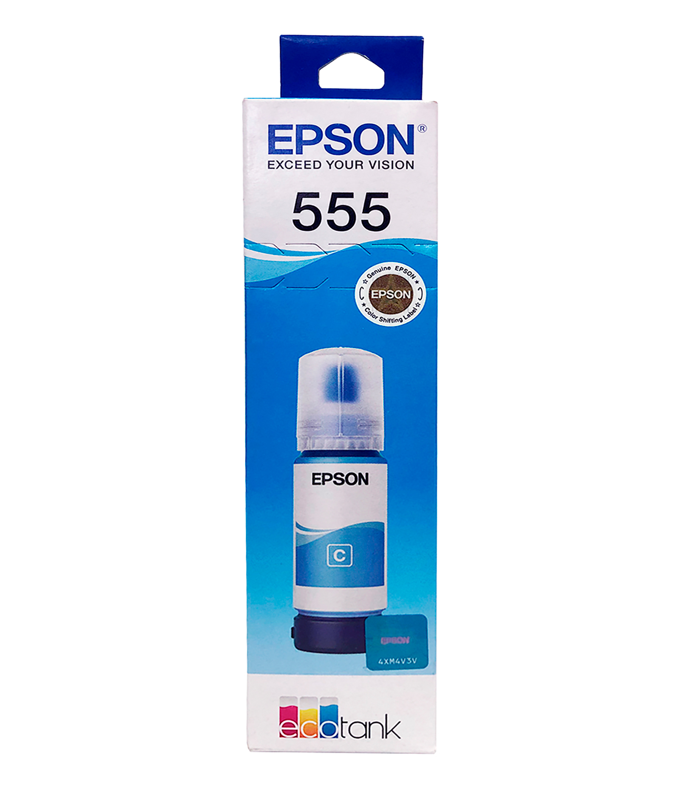 Botella de Tinta T555 Cian