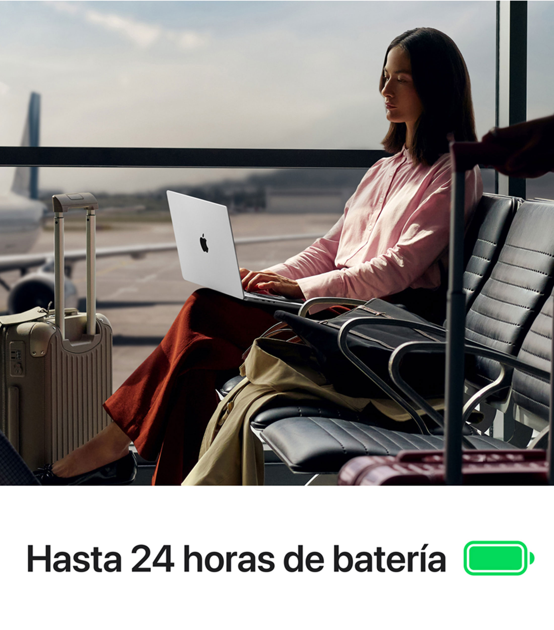 MacBook Pro de 14" con chip M5, RAM 24 GB, SSD 1 TB, Color plata