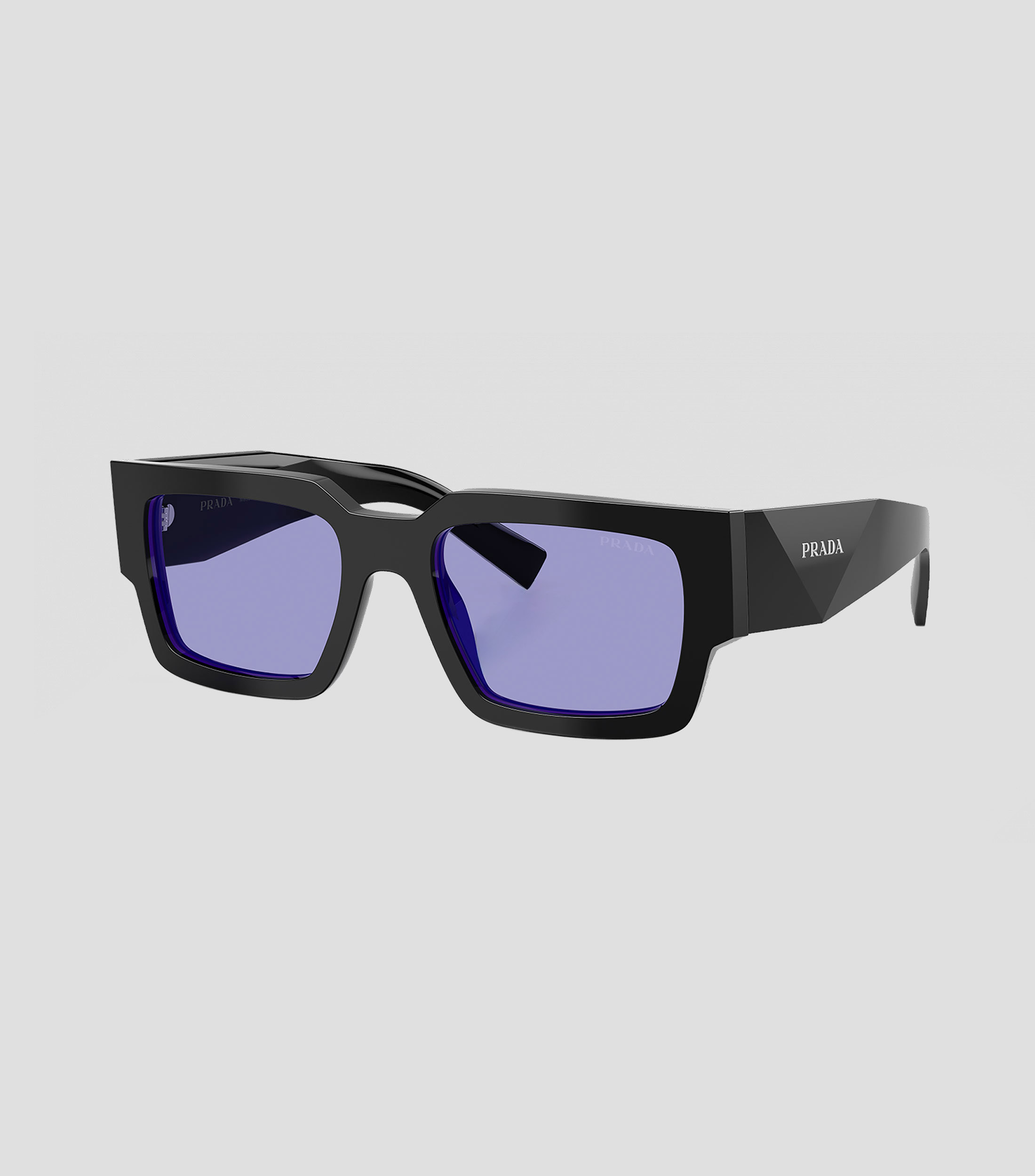 Lentes de sol cuadrados negro Unisex