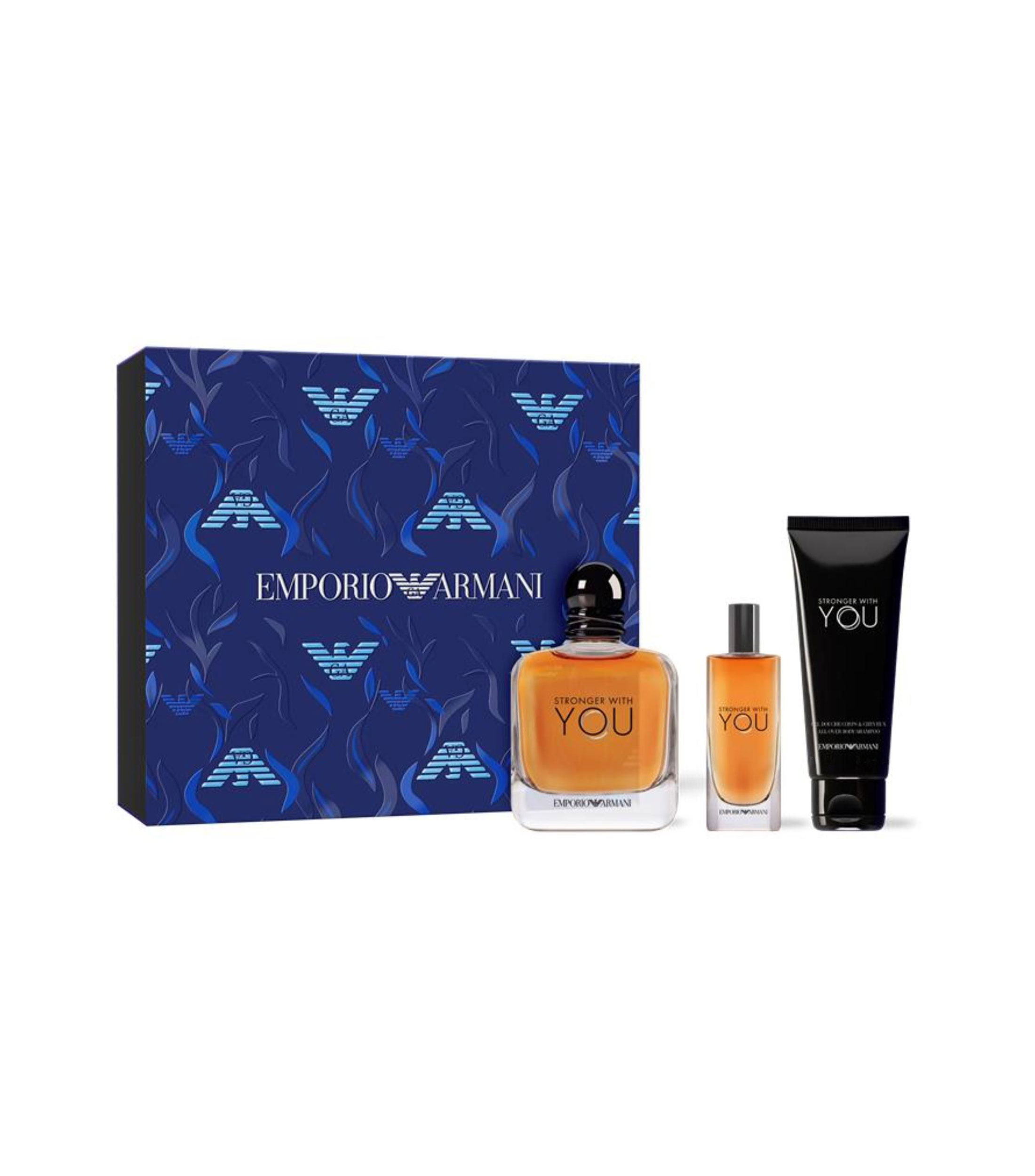 Set de fragancia Emporio Armani Stronger With You Eau de Toilette Hombre