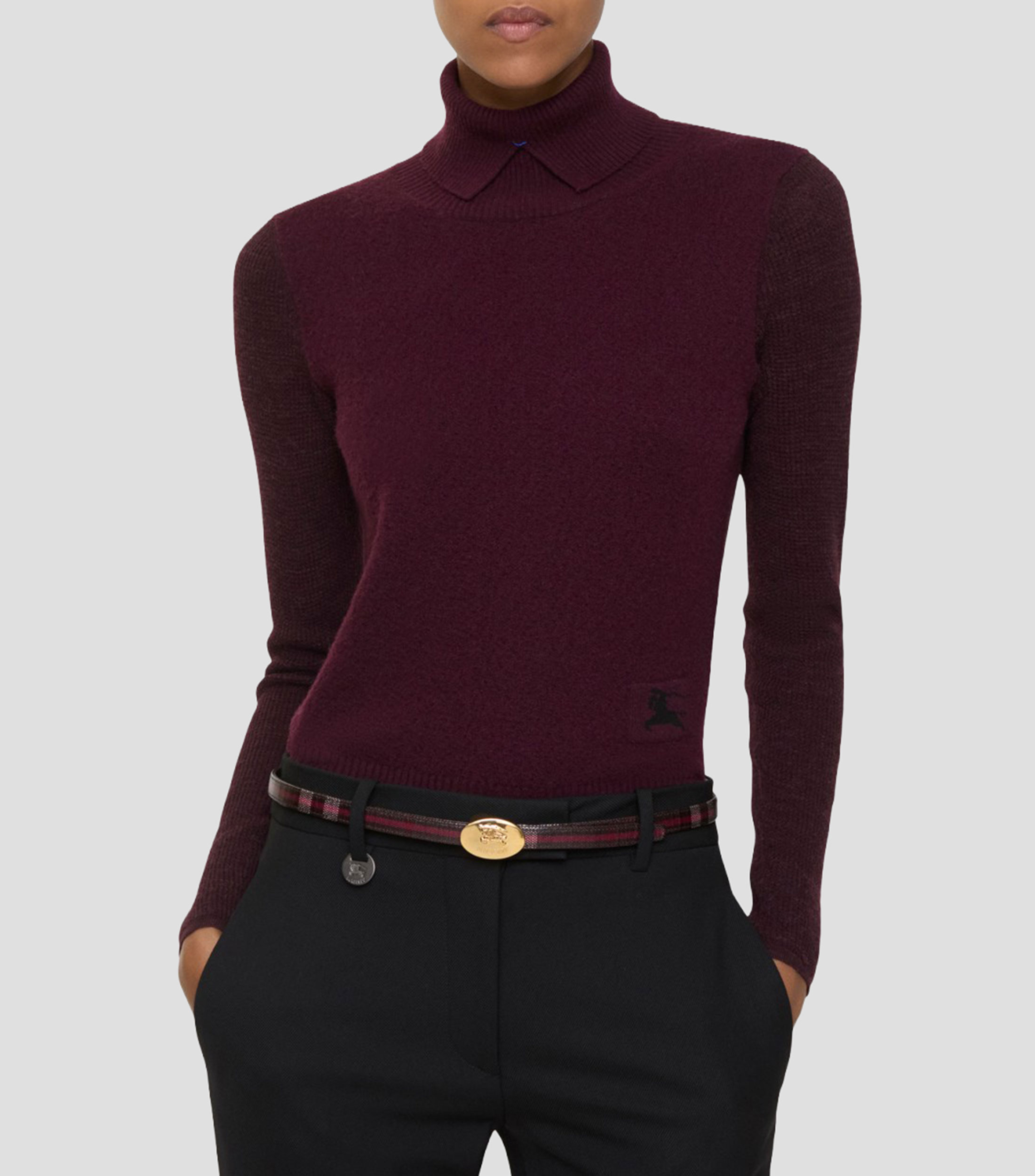 Cinturón Reversible Rojo Casual Mujer