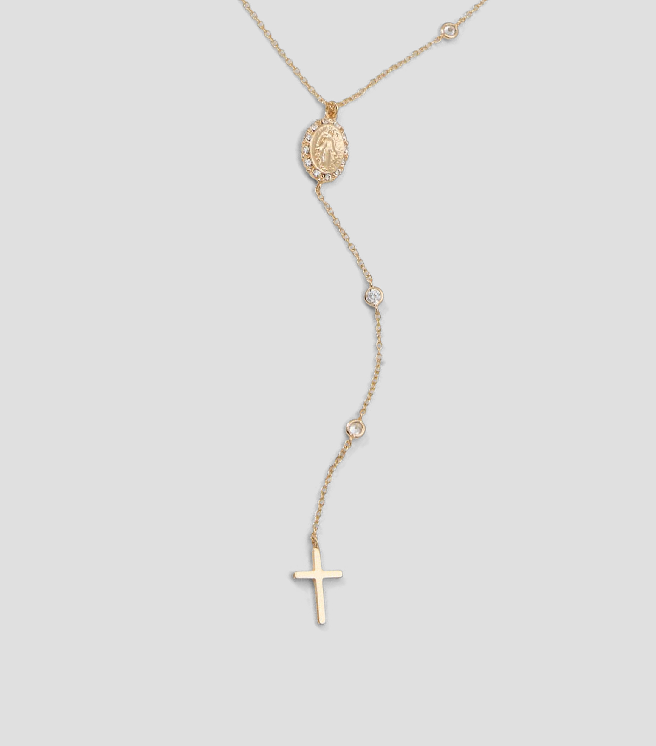 Collar con circonias Rosemarie Mujer