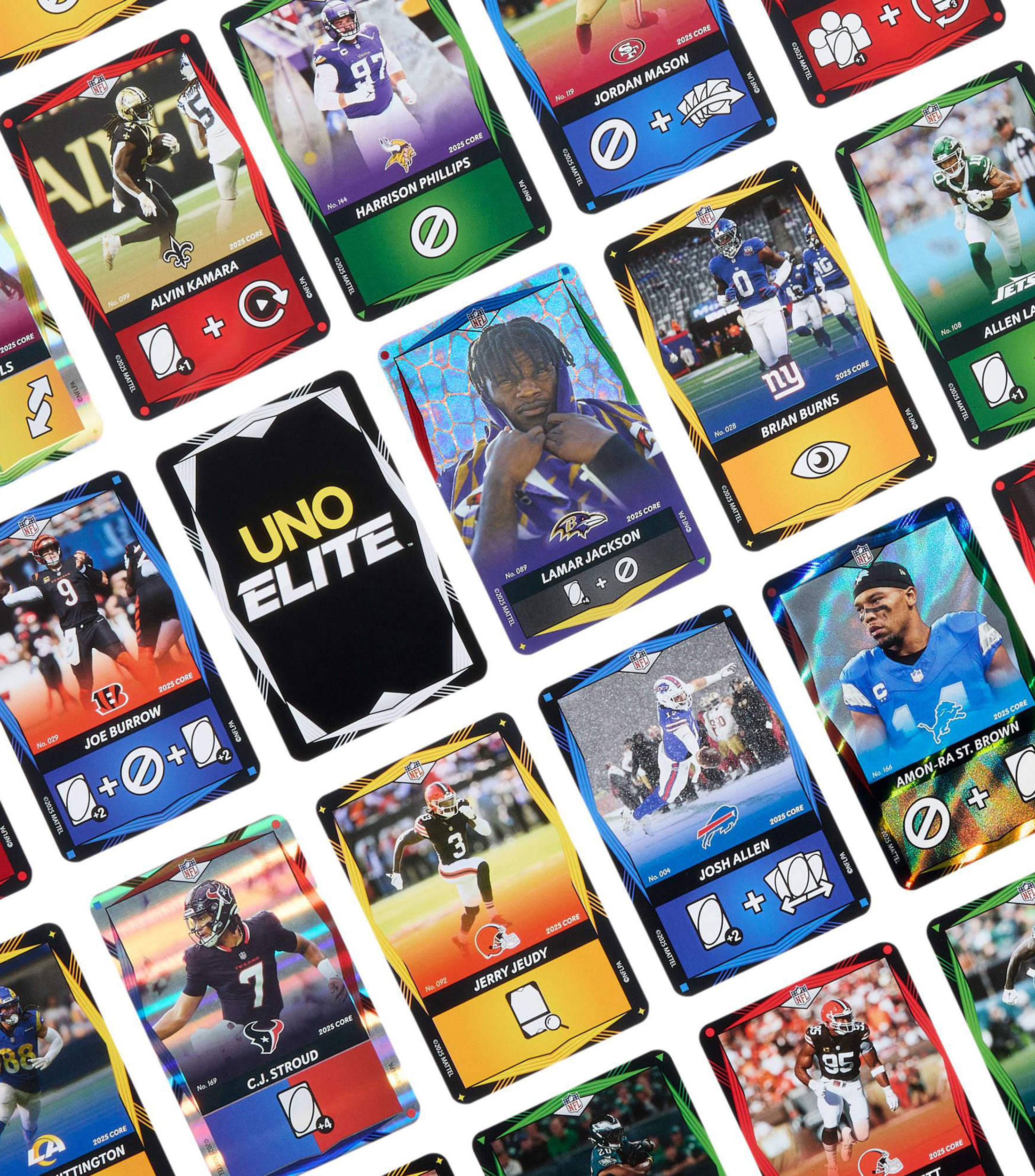 Juego de Mesa UNO Elite NFL Starter Pack