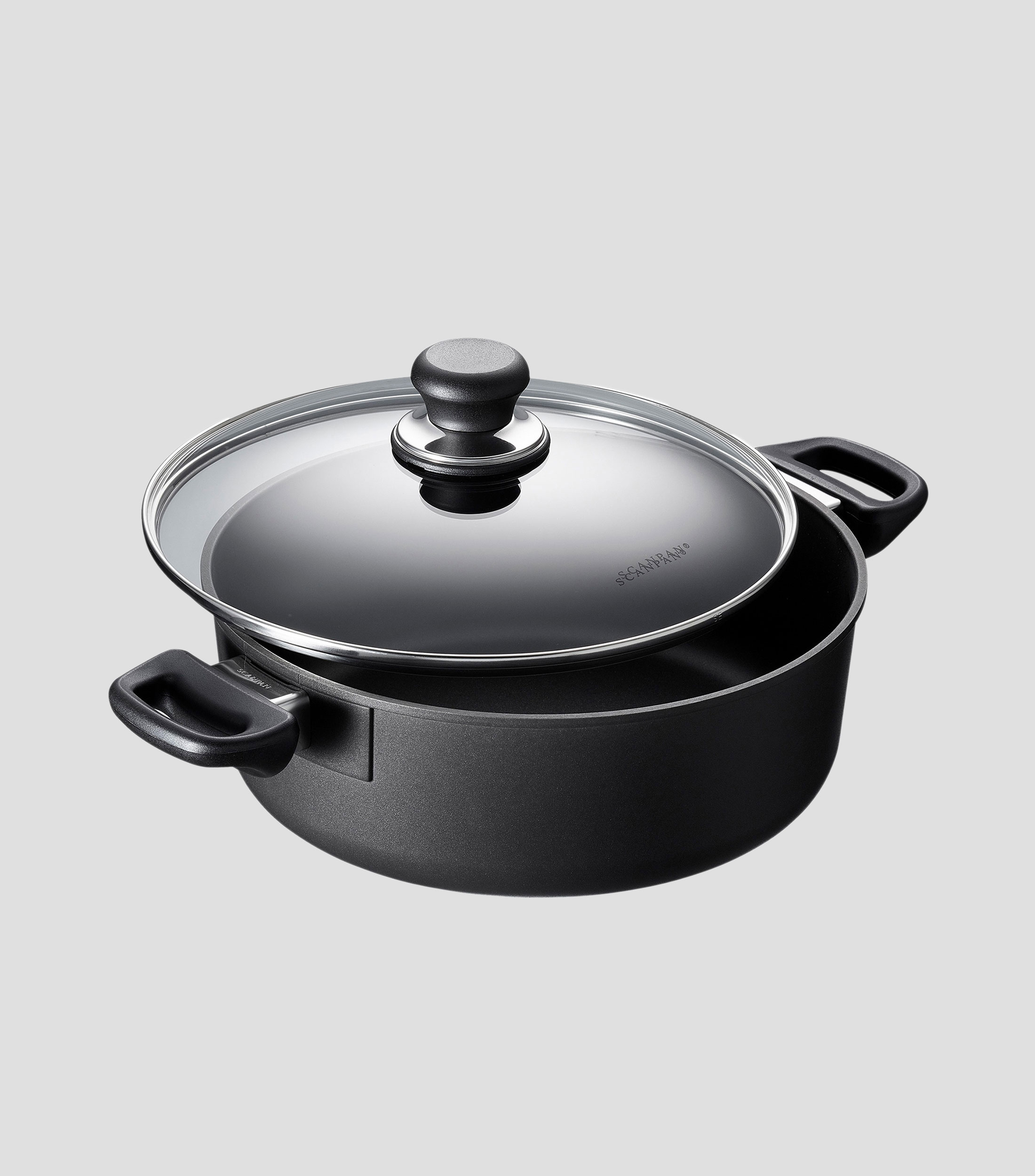 Cacerola con tapa Classic Induction en aluminio 26 cm