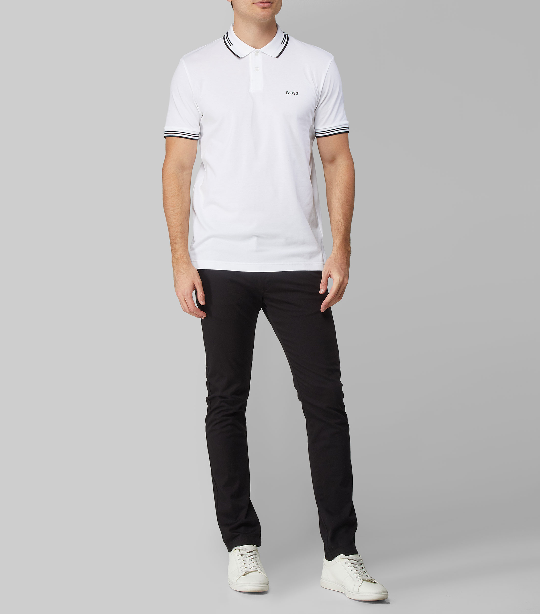 Playera tipo Polo de manga corta Hombre