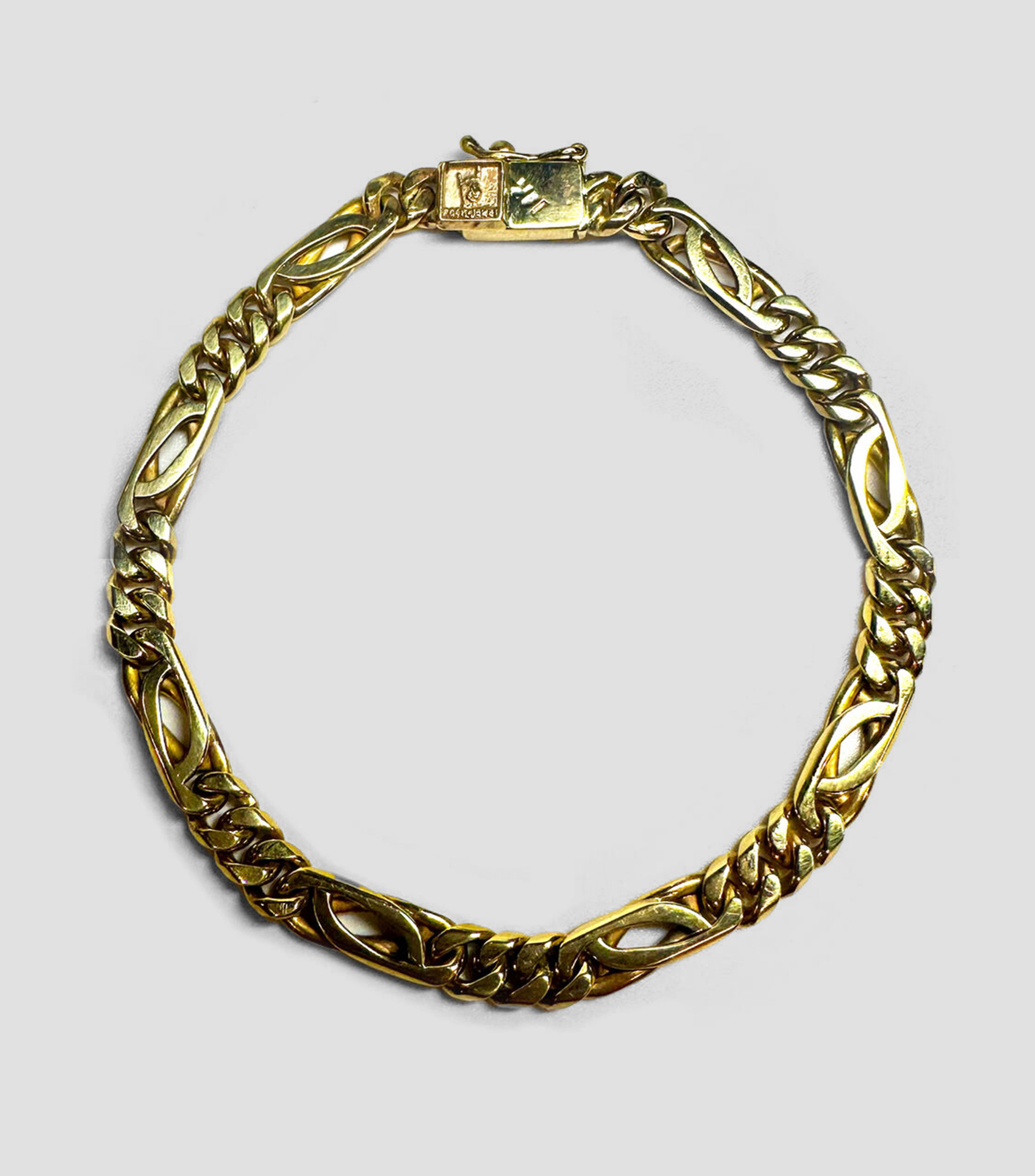 Pulsera en oro amarillo 14 kilates Egyptian Hombre