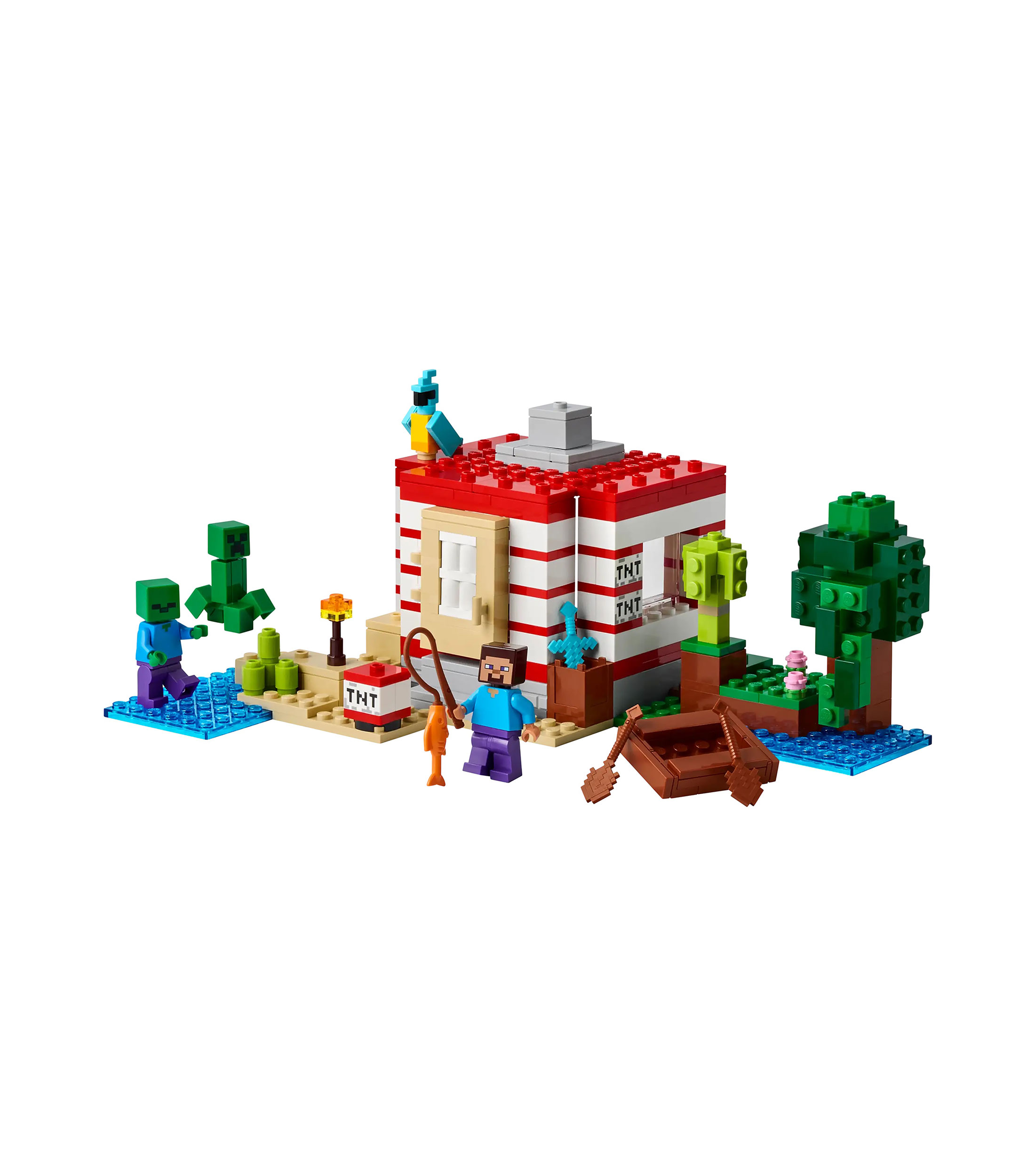 Lego Minecraft, La Casa-Dinamita de la Selva 21275