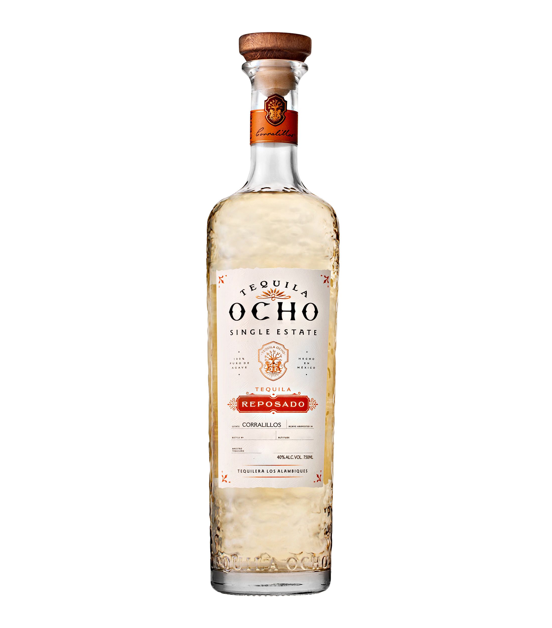 TEQUILA OCHO REPOSADO 750 ML