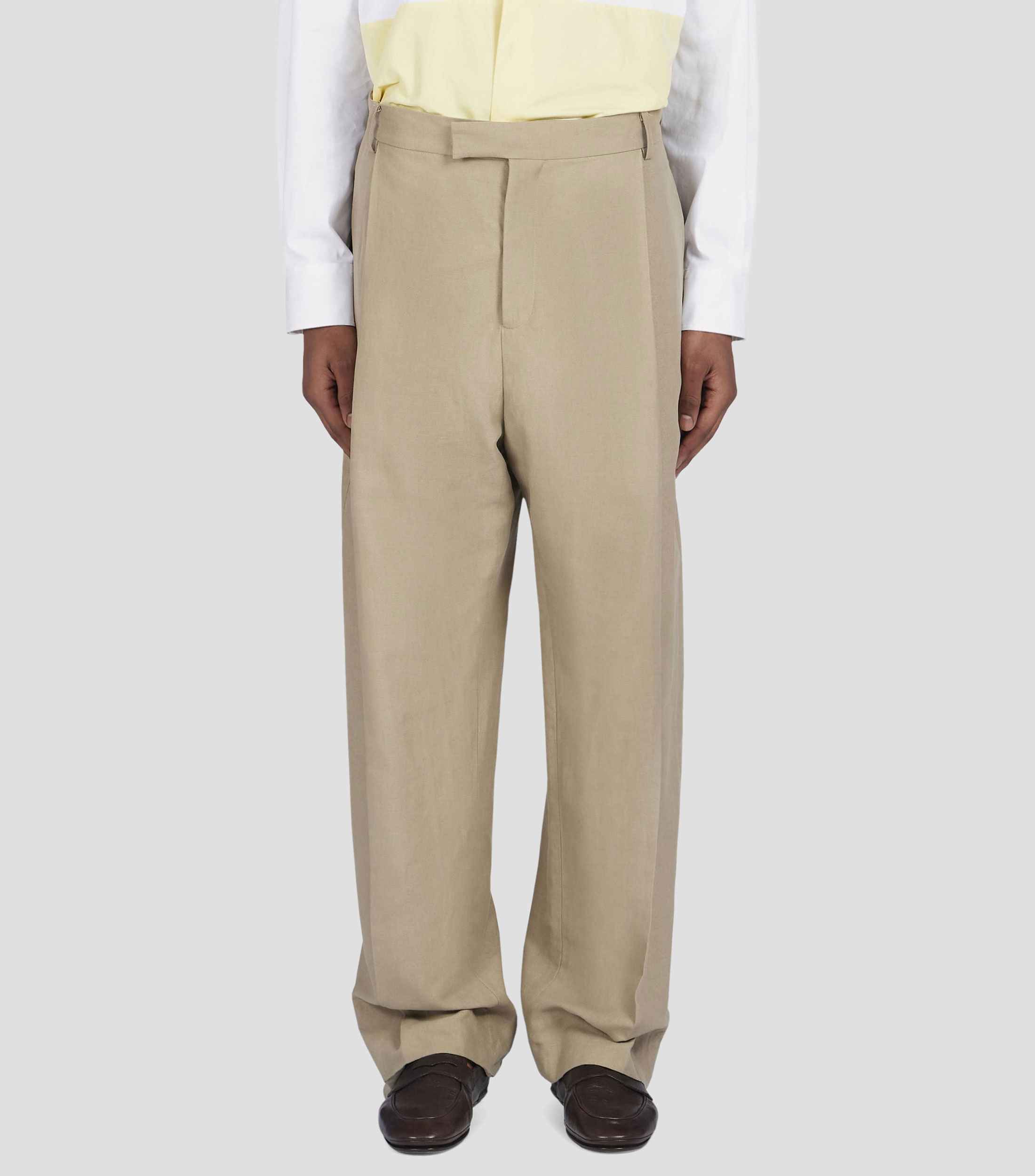 Pantalónes sastre fluidos Hombre
