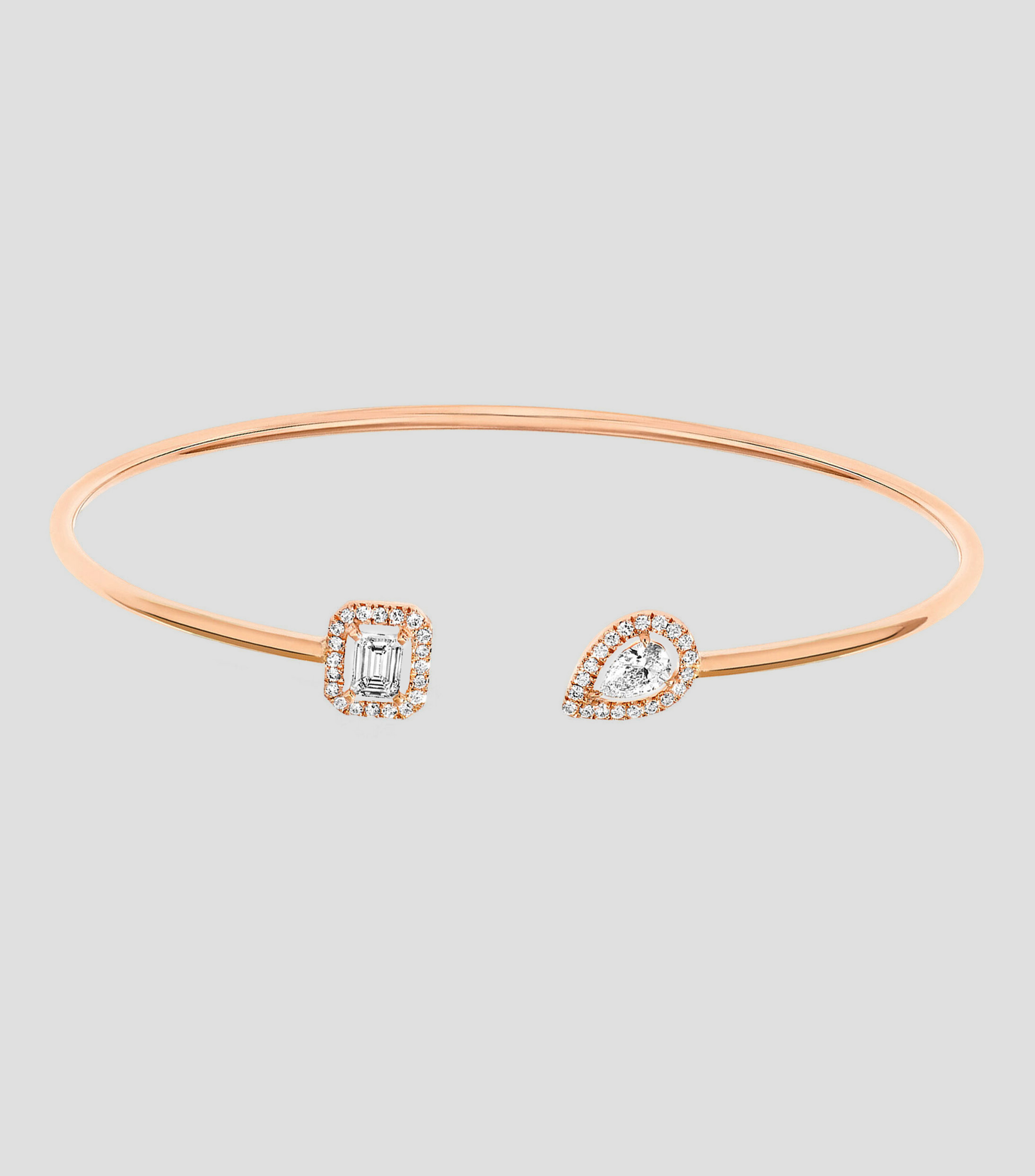 Brazalete en oro 18 Kts Flex My Twin Toi & Moi Mujer
