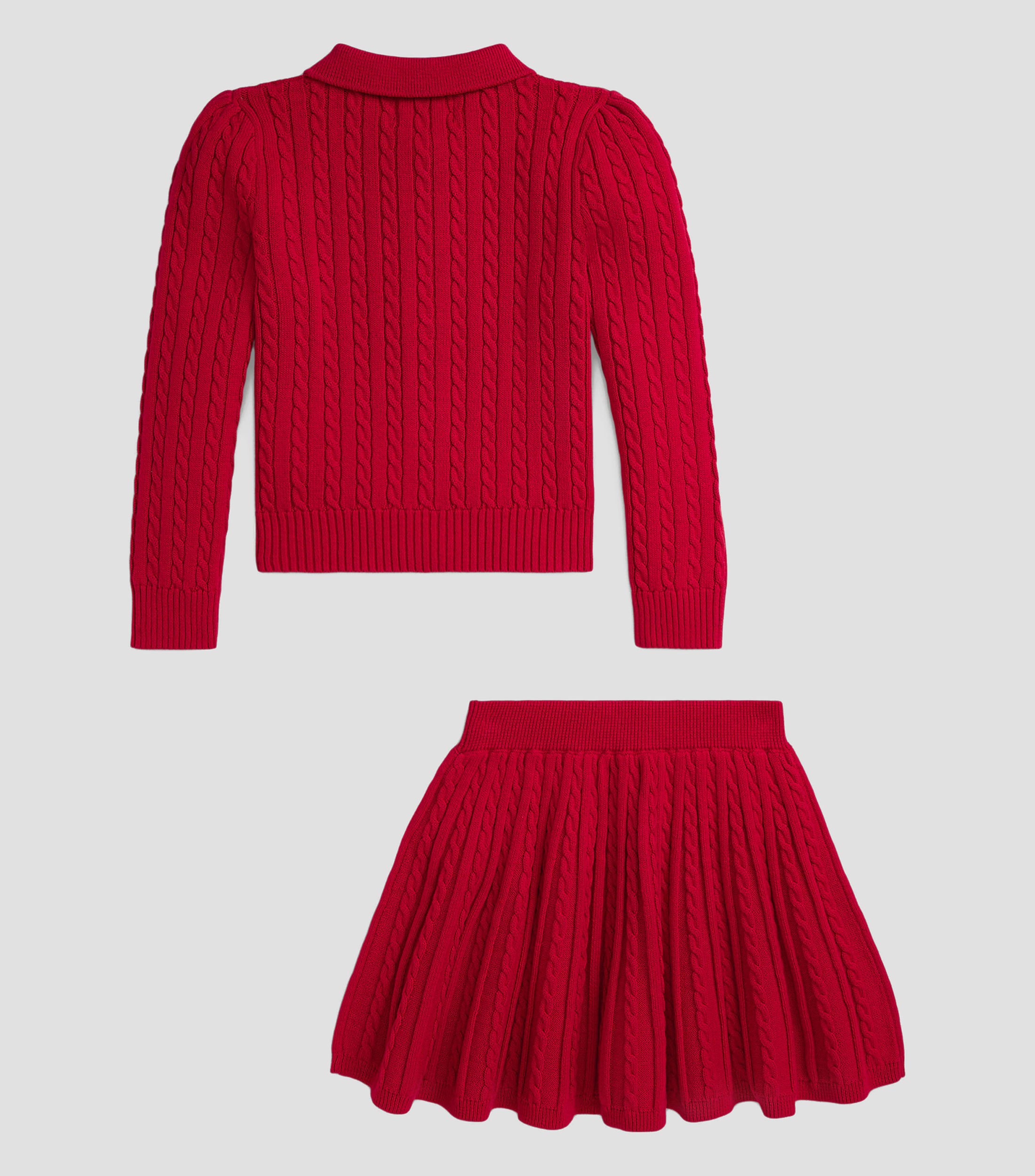 Conjunto Cardigan y Falda Nina